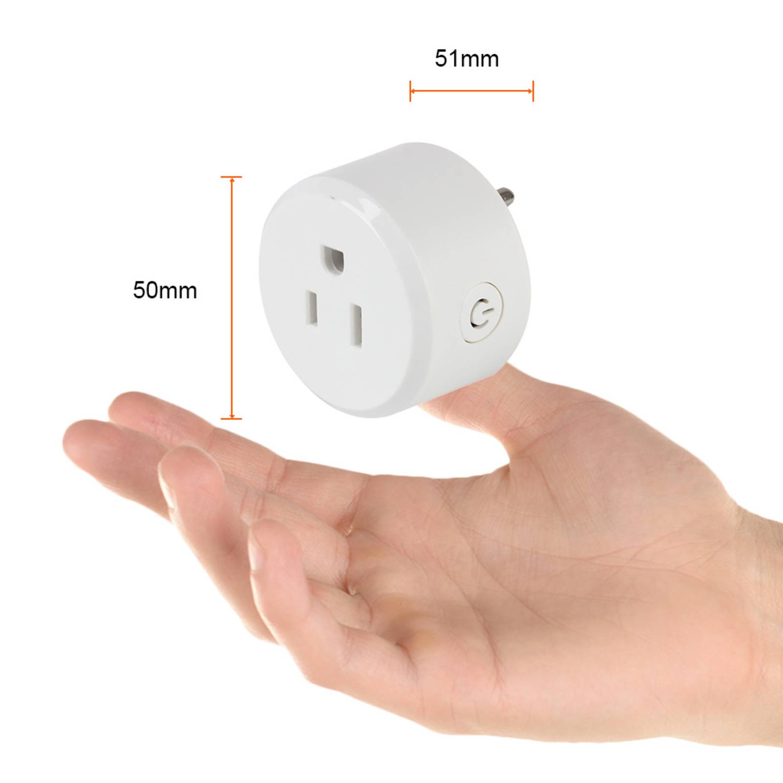 Enchufe Wi Fi Multivoltaje 2000W Alexa Tecnolite Connect