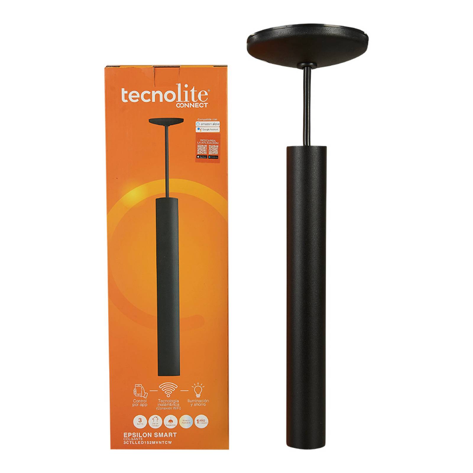 Lámpara Colgante LED Wi Fi 3W 2 4Ghz Alexa Tecnolite Connect
