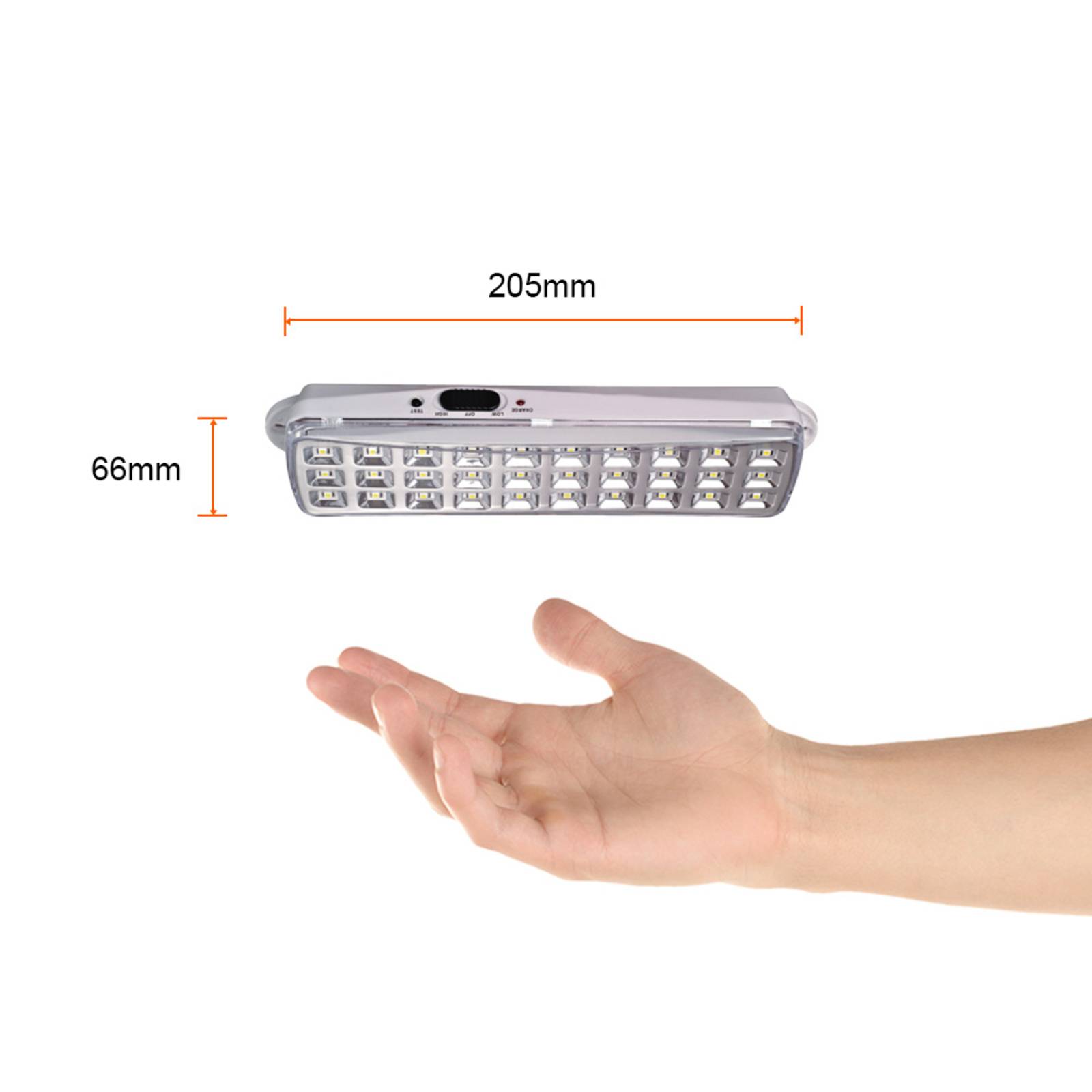 Lámpara LED De Emergencia Recargable 0 5W Luz Día Tecnolite