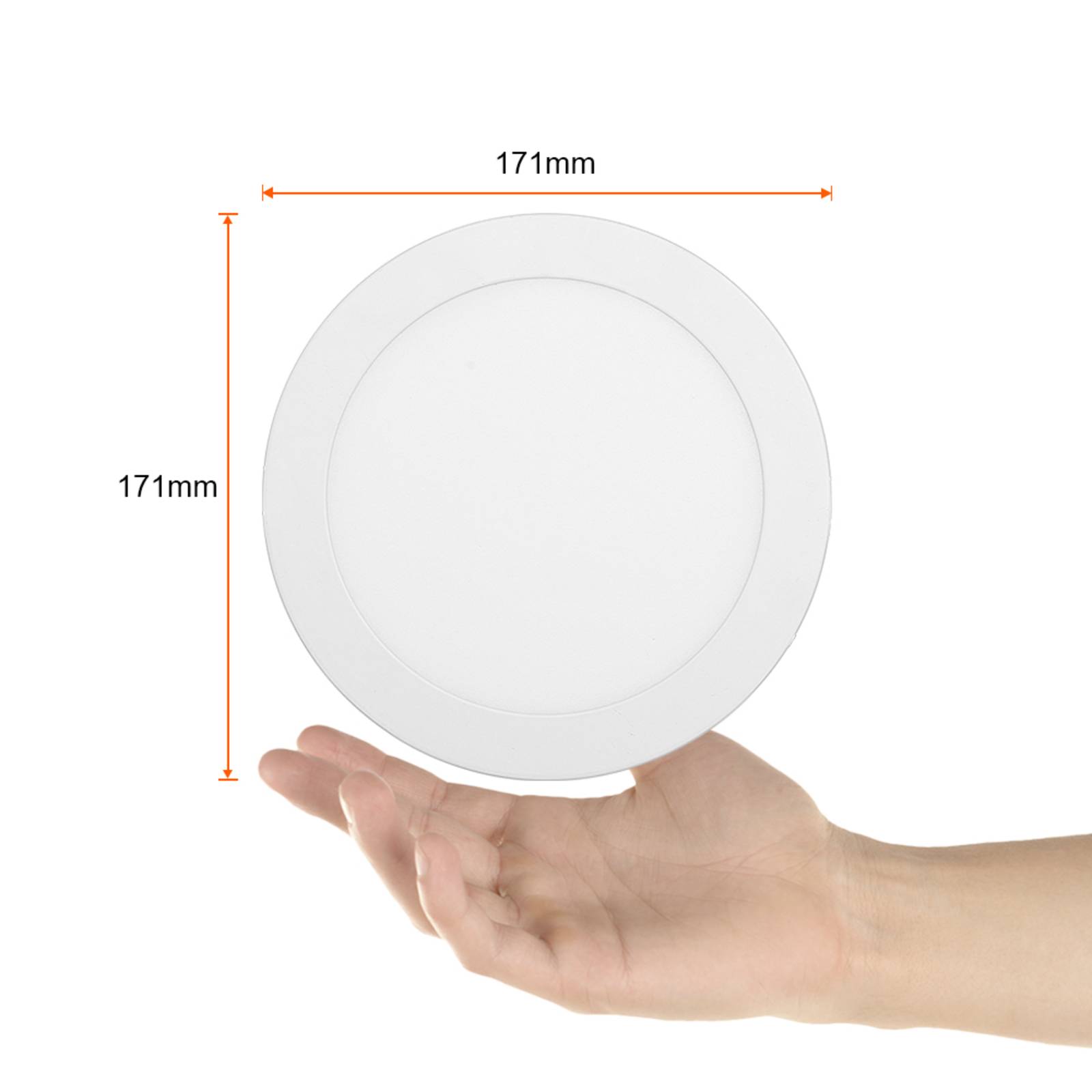 Lámpara LED WiFi 12W Techo Blancos Alexa Tecnolite Connect