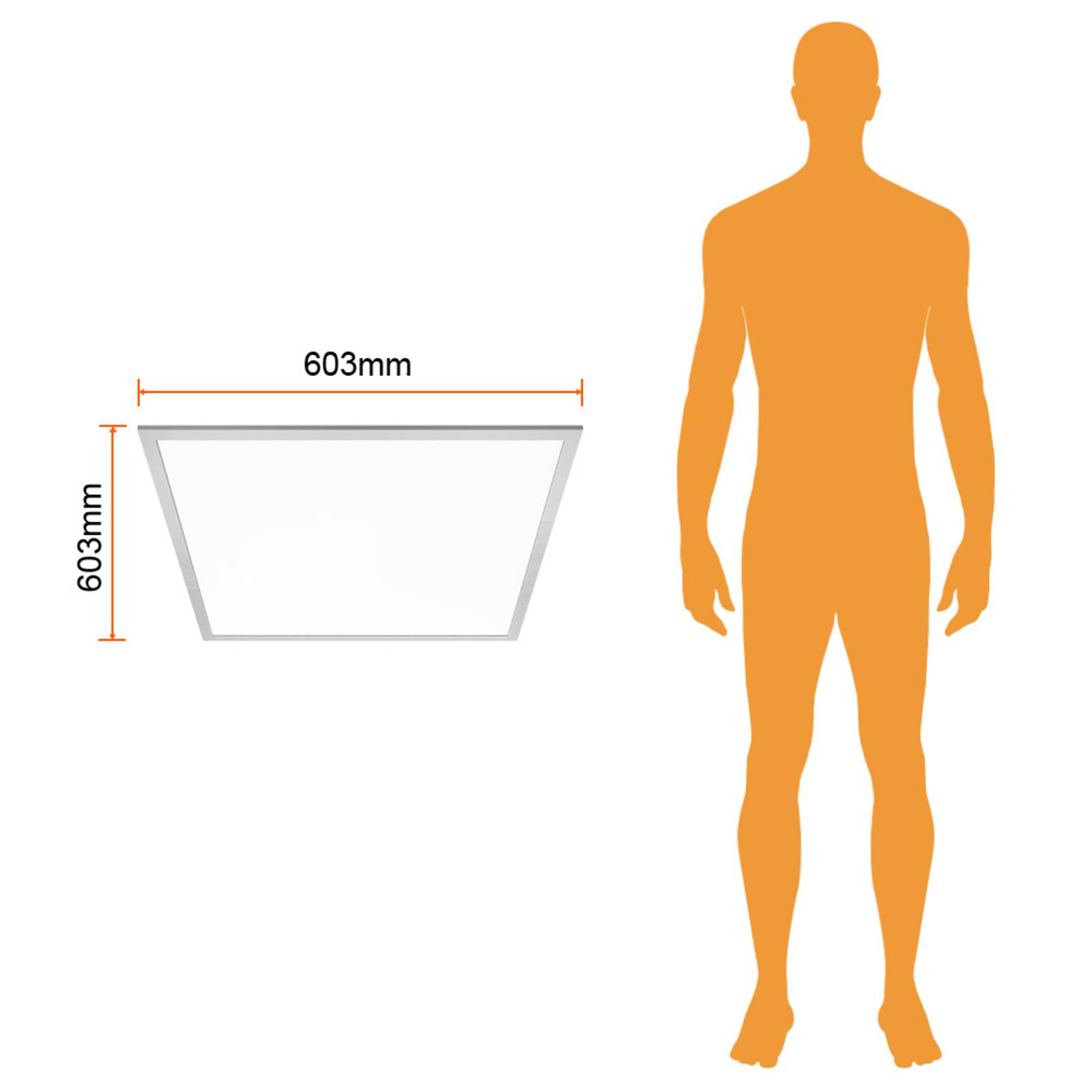 Lámpara Panel LED 2x2 WiFi 40W Inteligente Tecnolite Connect