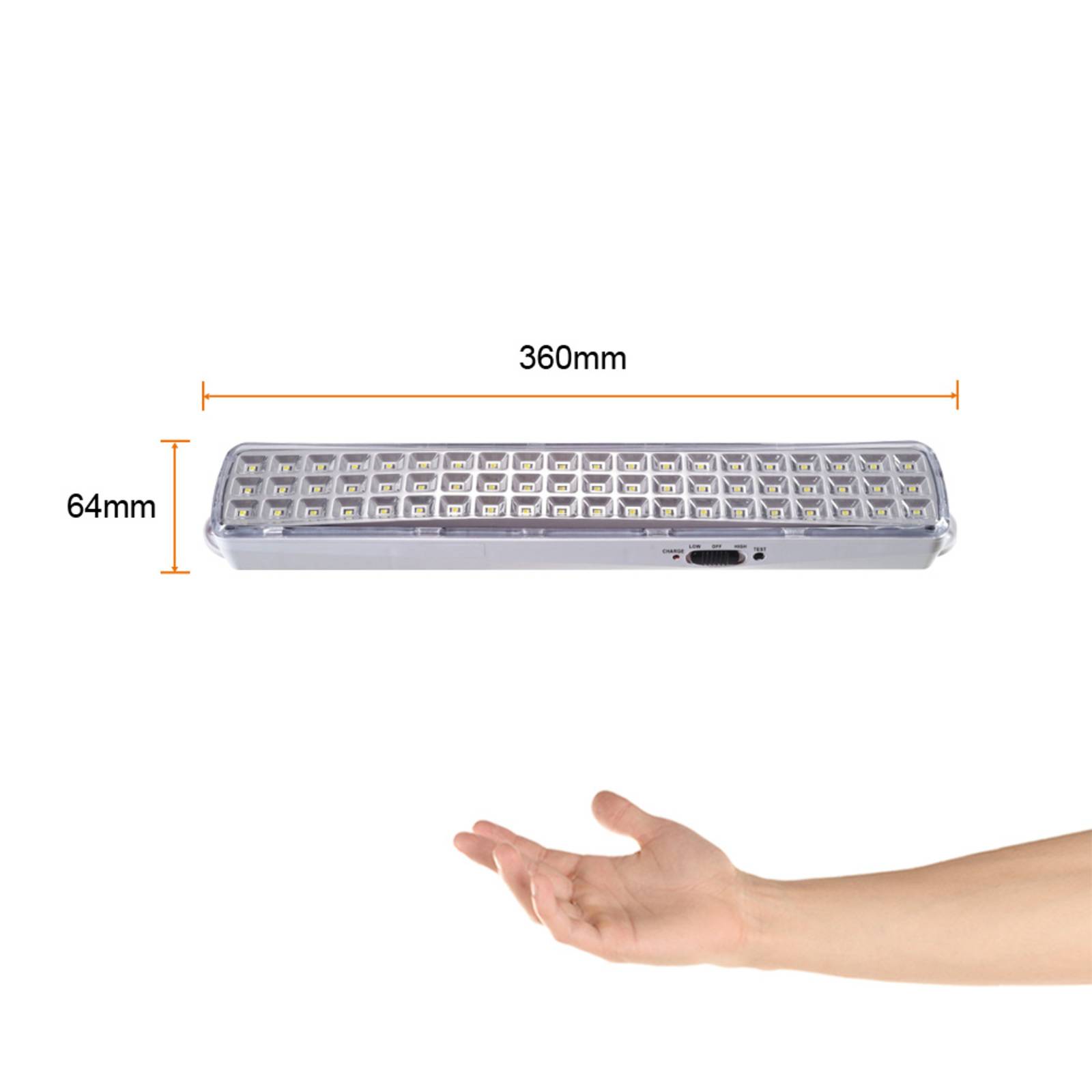 Lámpara LED de Emergencia Recargable 1W Luz de Día Tecnolite