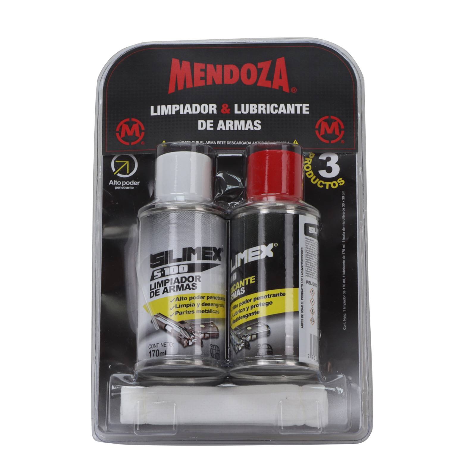 Armas Kit Limpieza Aceitera Para Rifles y Pistolas Mendoza