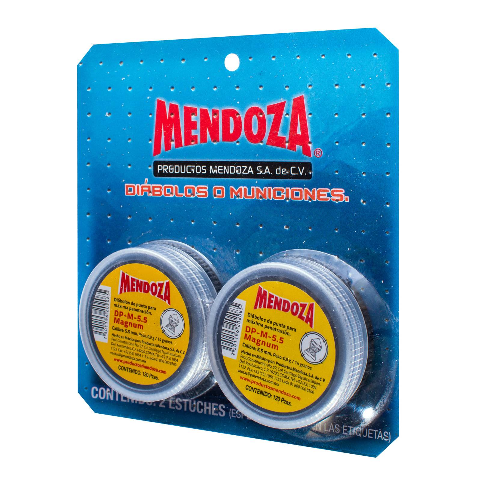 Diabolo Magnum 5 5 Twin Pack 2 Estuches 120 Piezas Mendoza