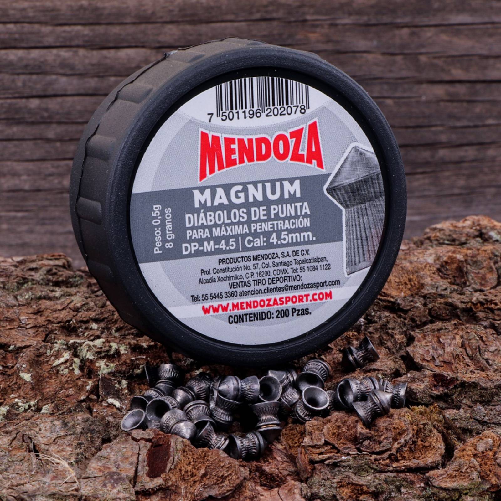 Diabolo Despachador Magnum Cal 4 5 200 Piezas Mendoza