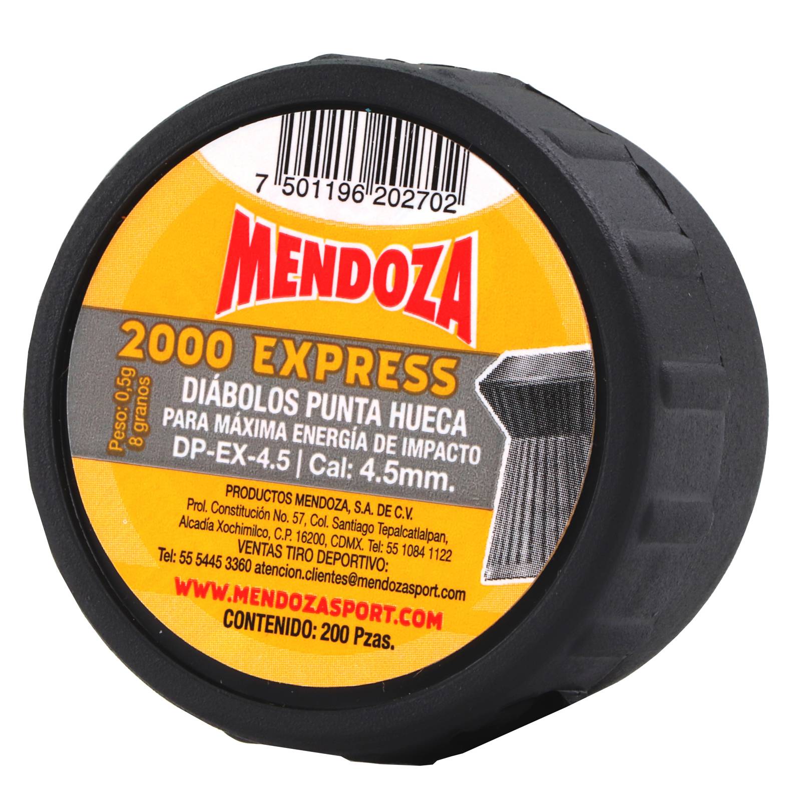 Diabolo Despachador Express Cal 4 5 200 Piezas Mendoza