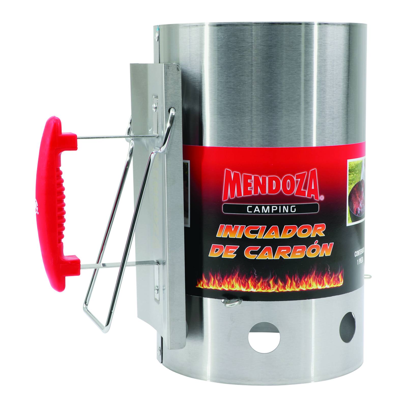 Carbon Bote Iniciador Acero inoxidable MC 024 Mendoza