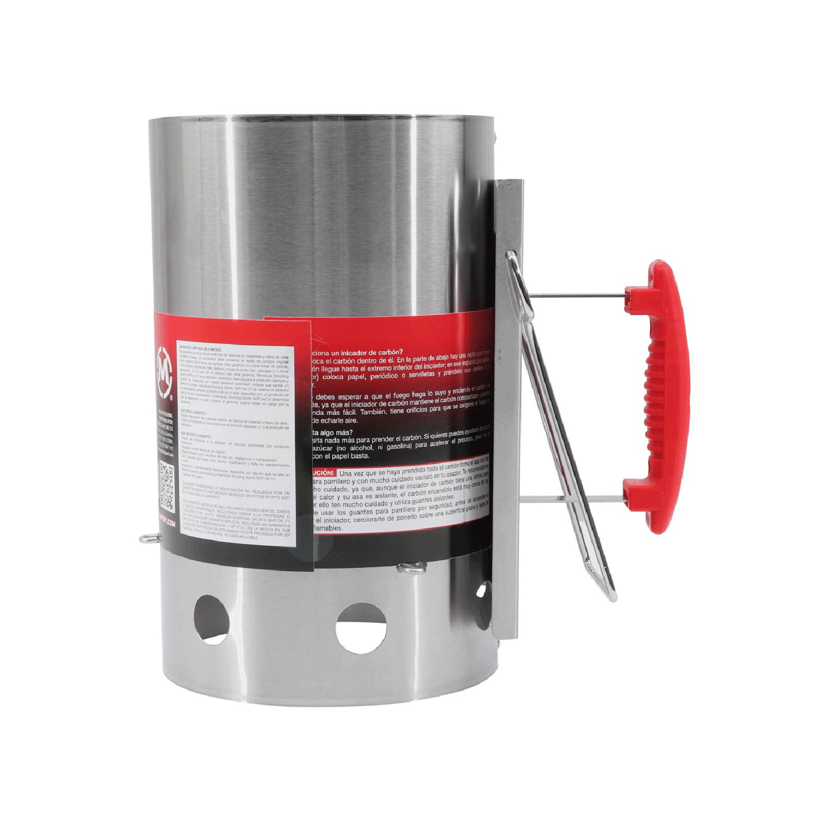 Carbon Bote Iniciador Acero inoxidable MC 024 Mendoza