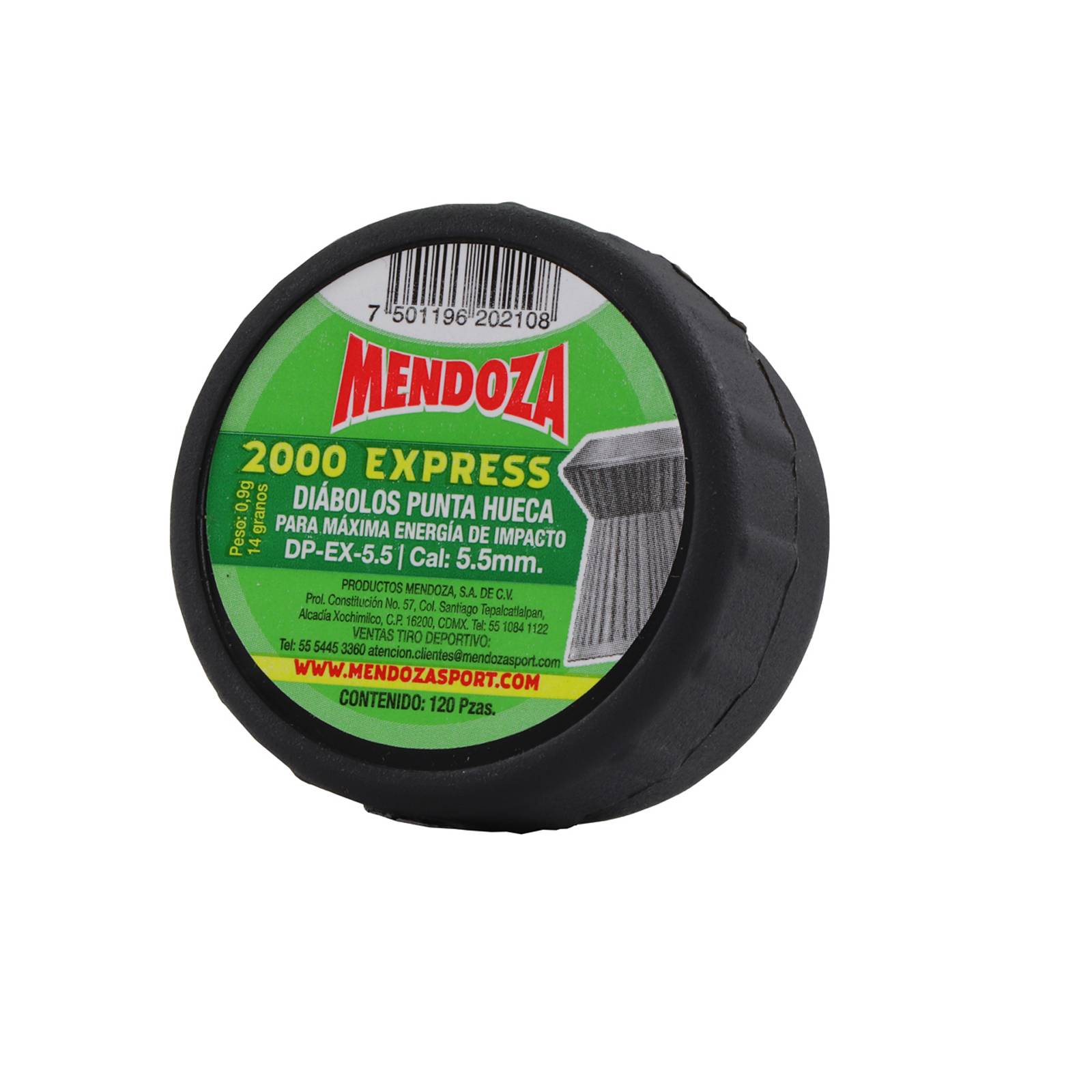 Diabolo Despachador Express Cal 5 5 120 Piezas Mendoza