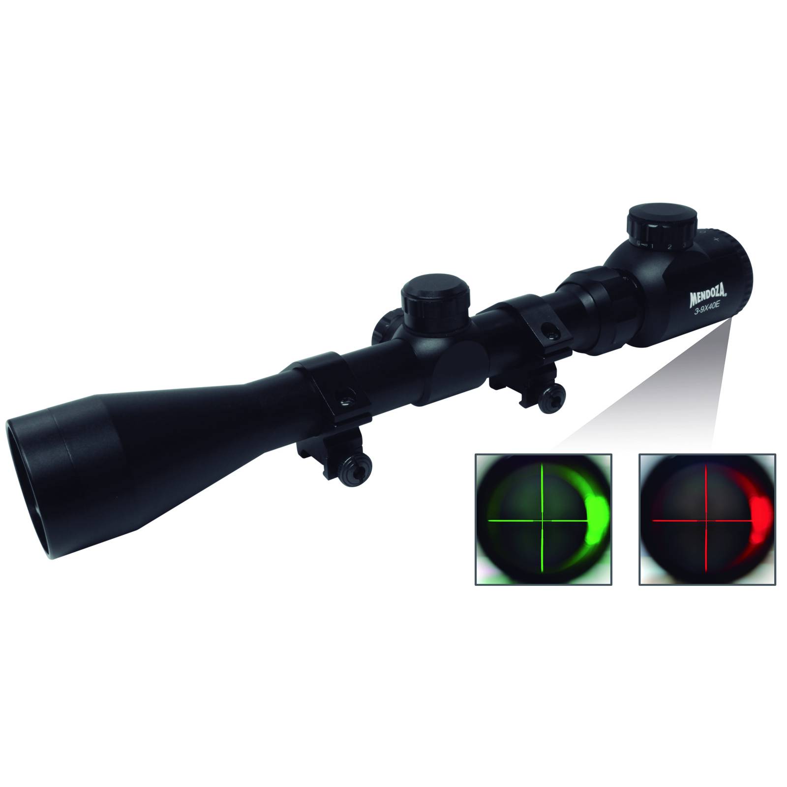 Mira Telescópica 3 9x40 Retícula iluminada MO 3940IL Mendoza