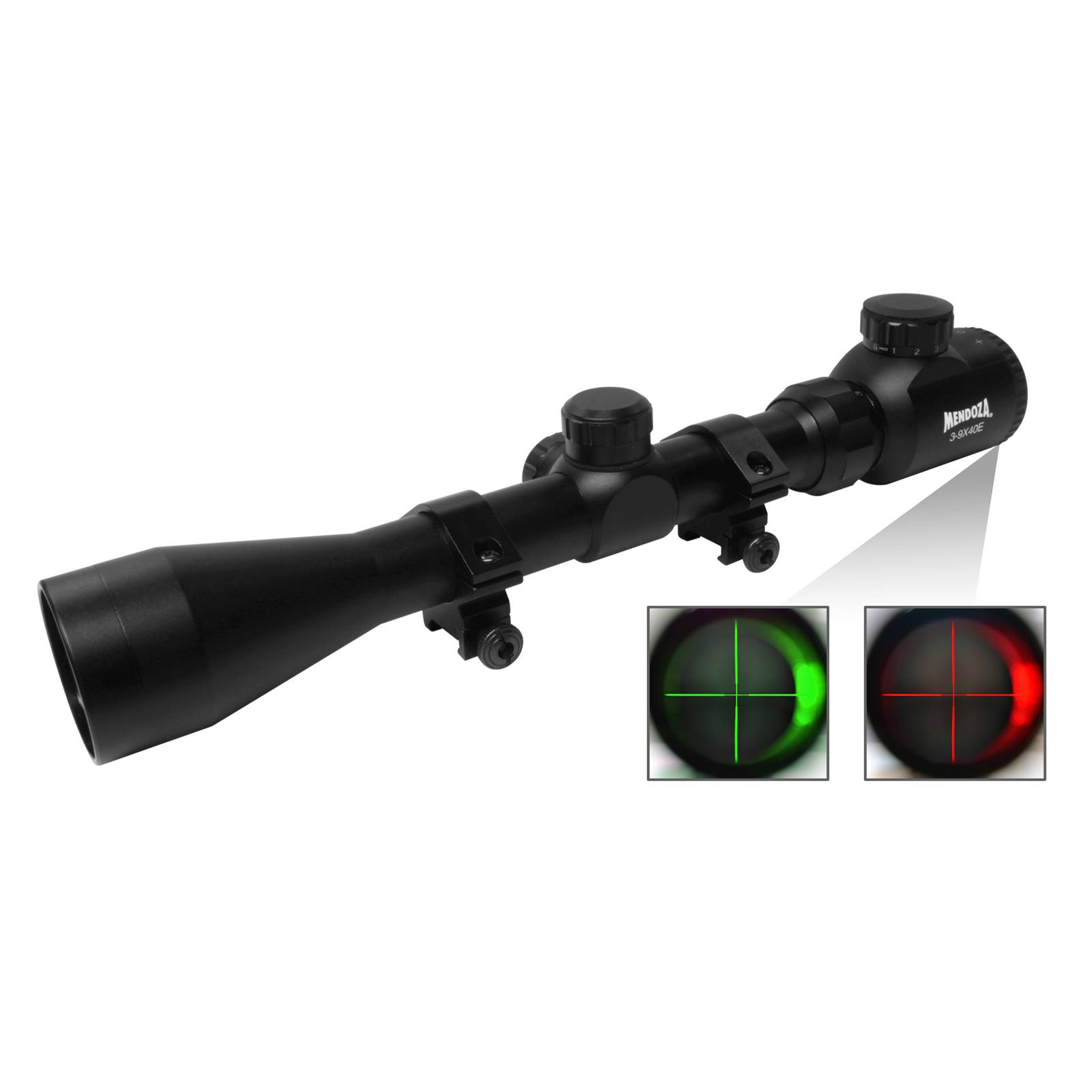 Mira Telescópica 3 9x40 Retícula iluminada MO 3940IL Mendoza