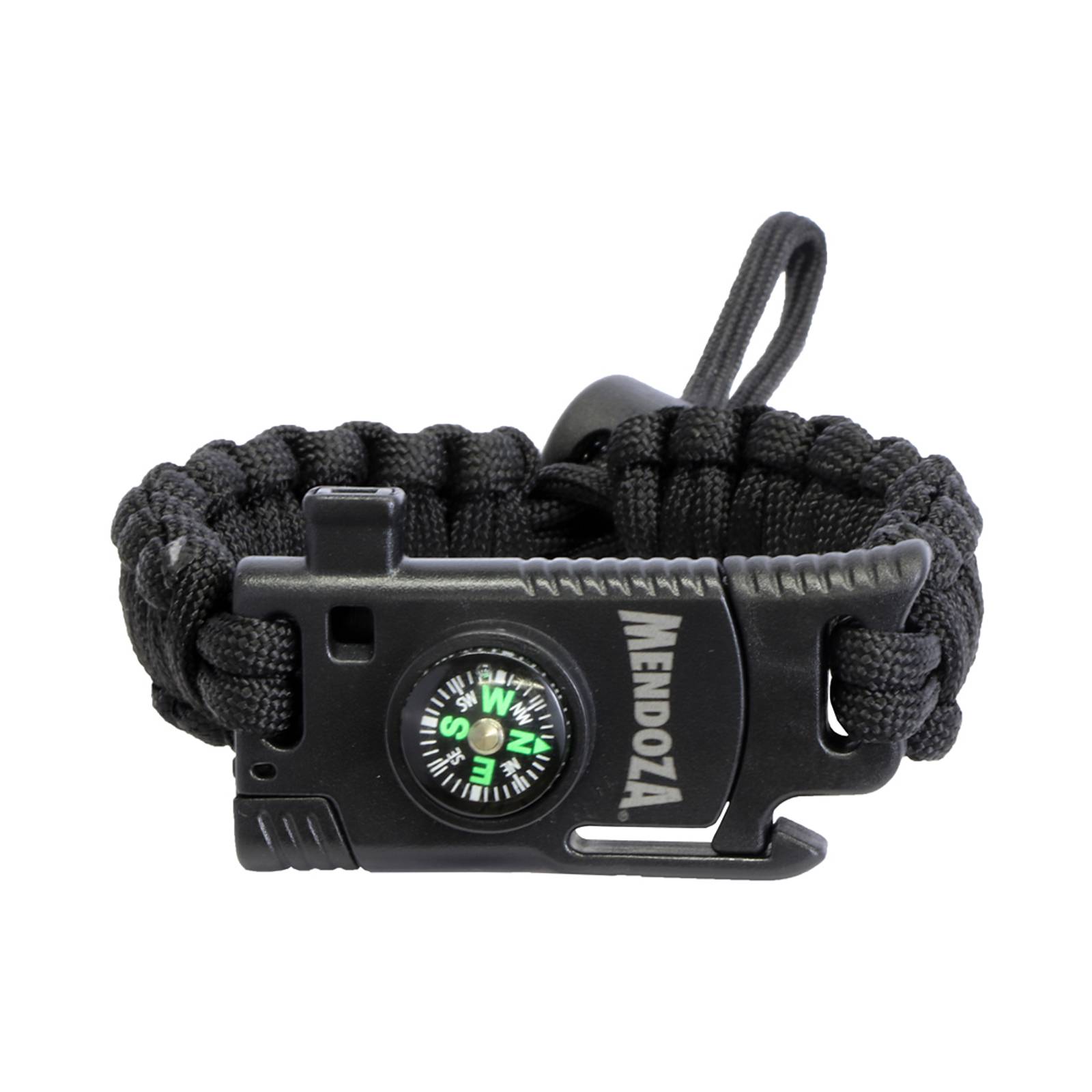 Pulsera Paracord Negra 6 en 1 Navaja CAMP 004 Mendoza