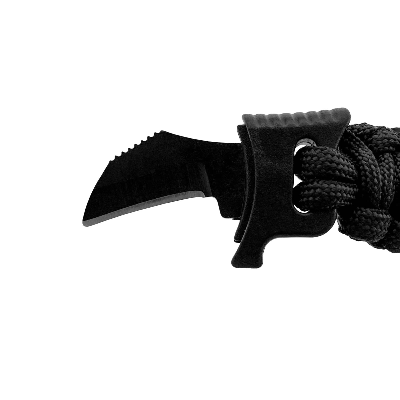 Pulsera Paracord Negra 6 en 1 Navaja CAMP 004 Mendoza