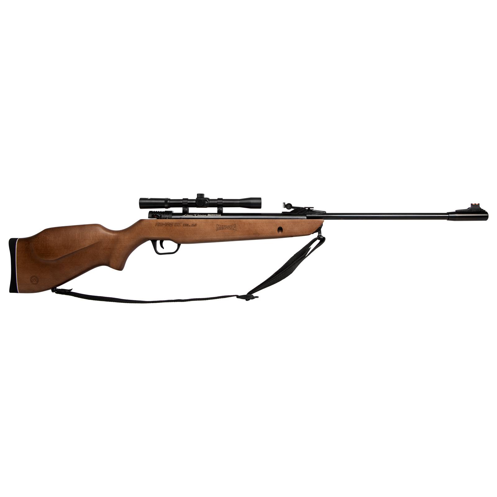 Rifle De Diabolos RM 100 Barniz Cal 5 5 Mira 4x32 Mendoza