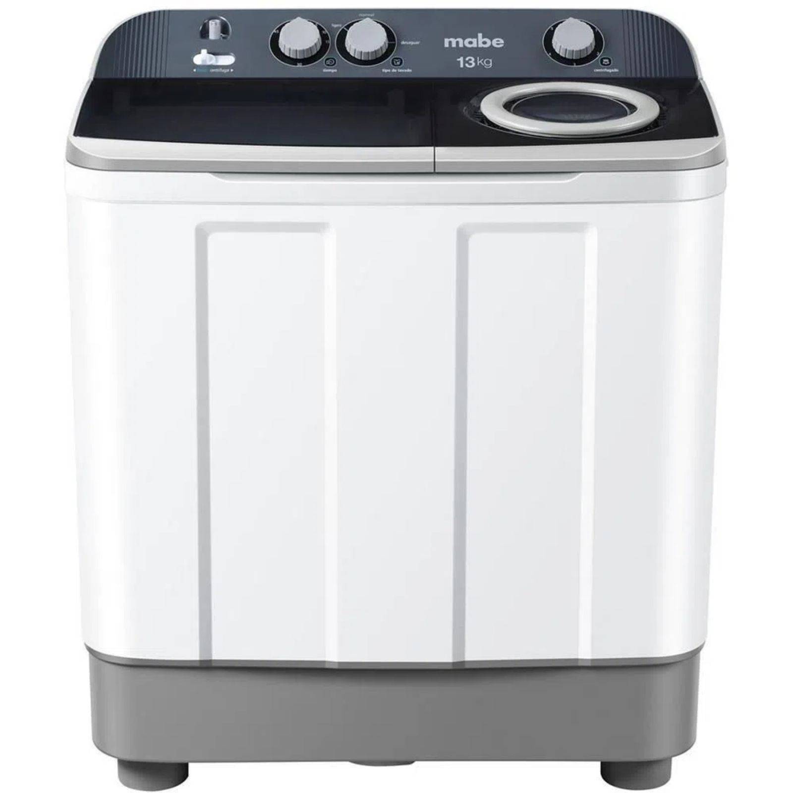 Lavadora Semiautomática Doble Tina 13 kg LMDX3124PBAB0 Mabe