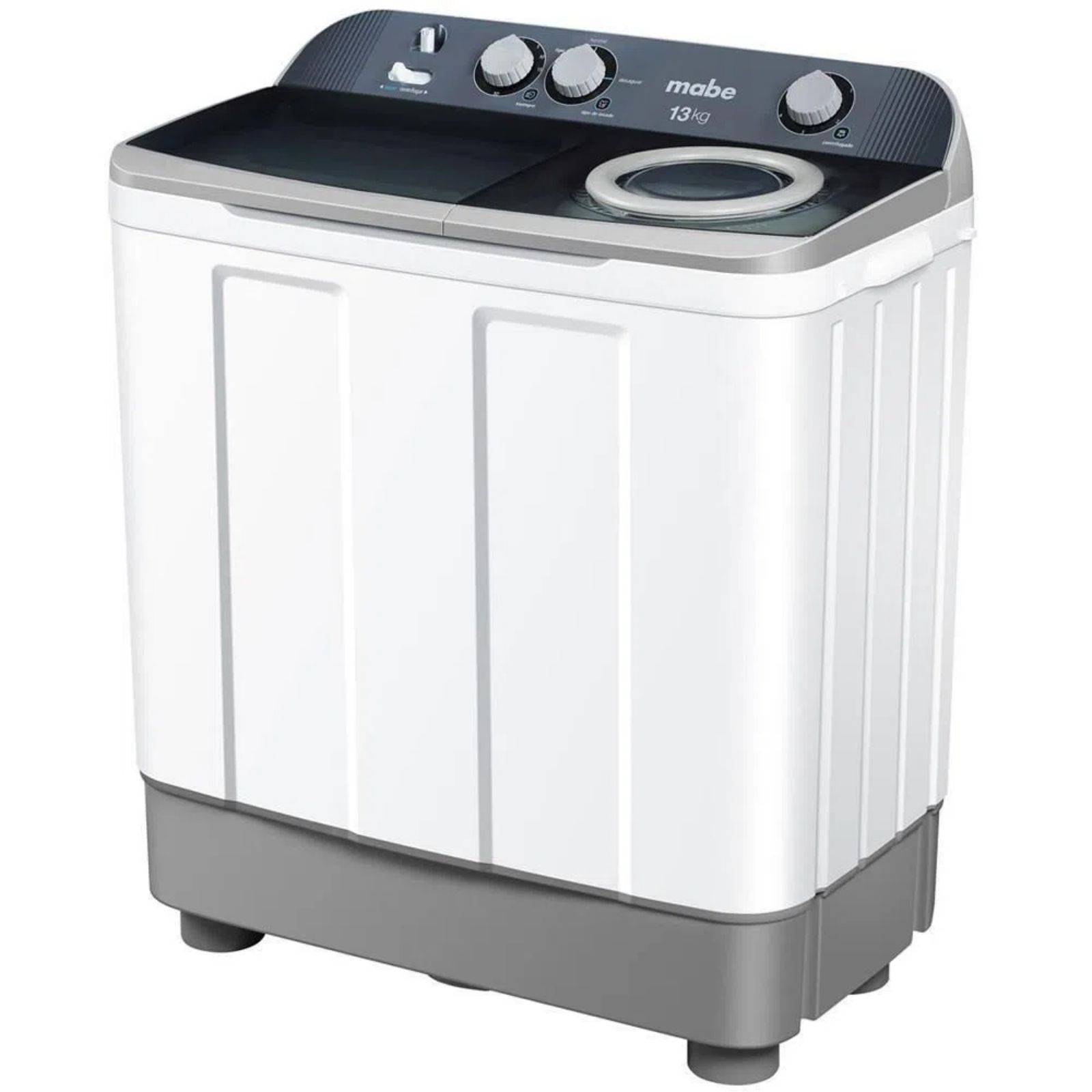 Lavadora Semiautomática Doble Tina 13 kg LMDX3124PBAB0 Mabe