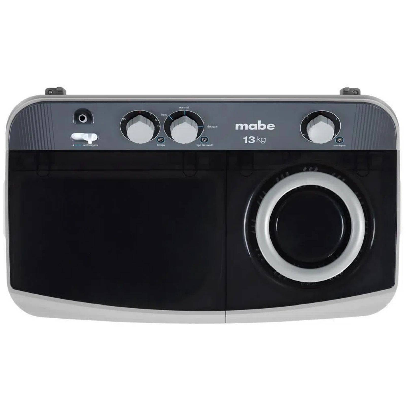 Lavadora Semiautomática Doble Tina 13 kg LMDX3124PBAB0 Mabe