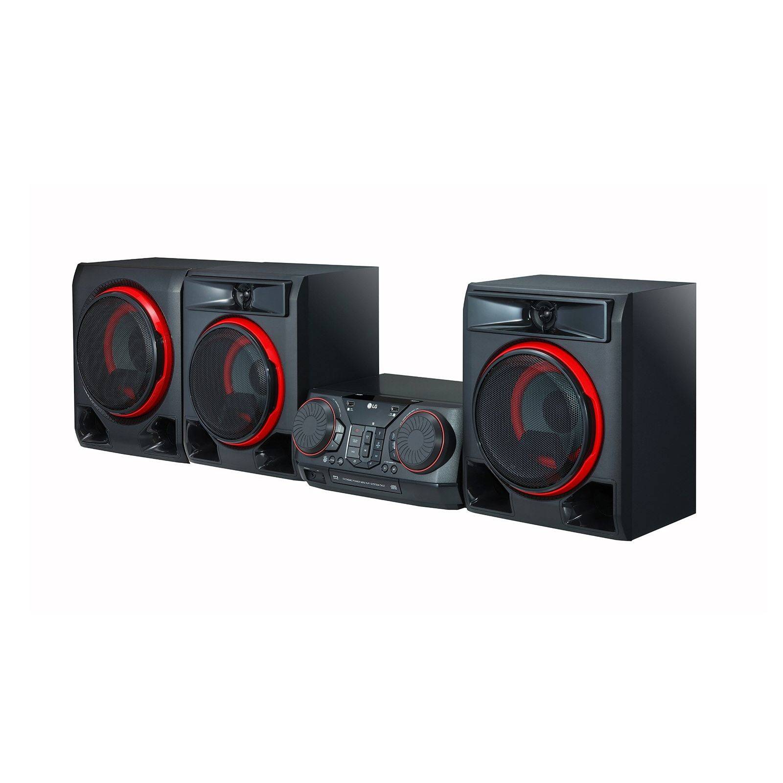 Minicomponente Bluetooth Karaoke USB 1100W XBOOM CK57 LG