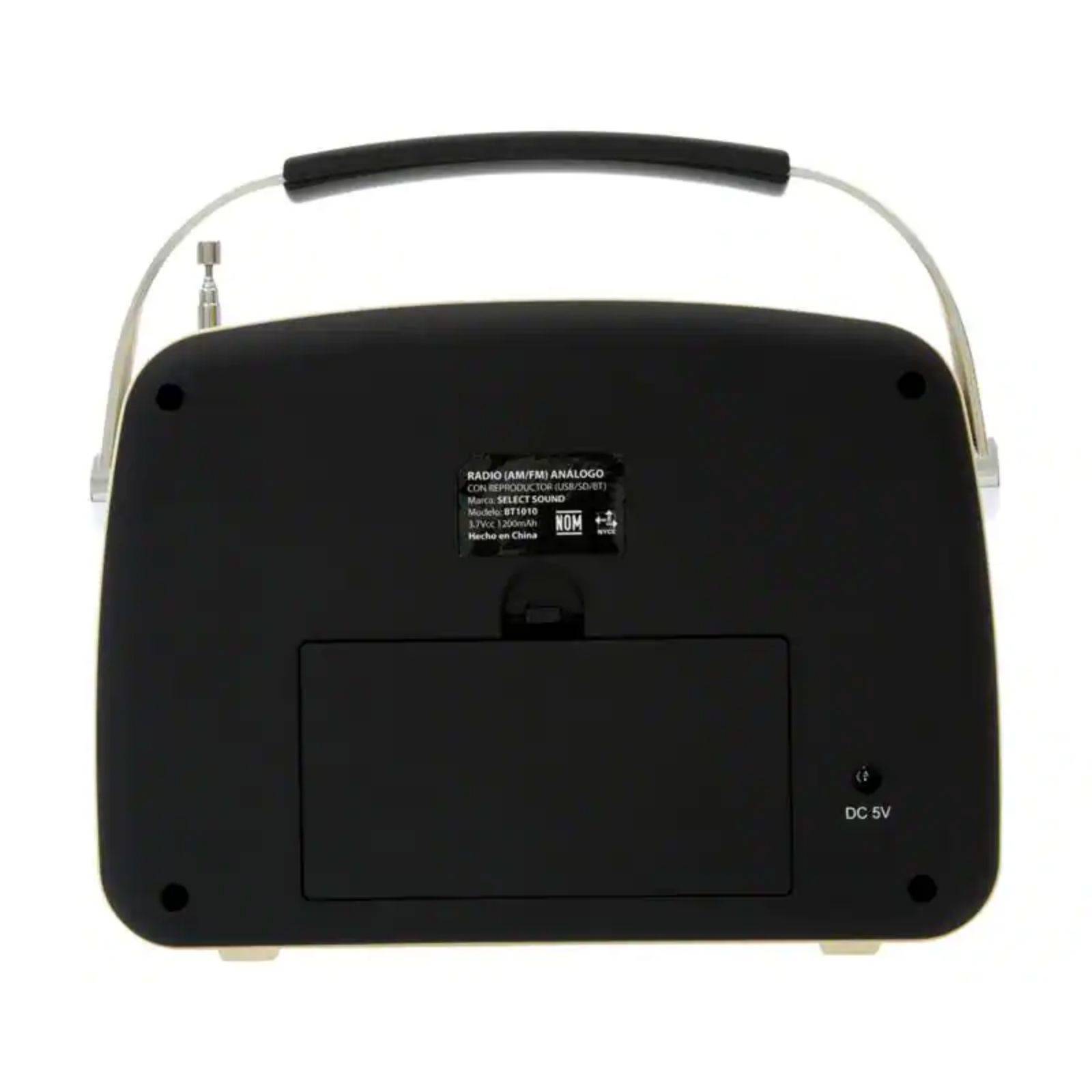 Radio Vintage Análogo Recargable Bluetooth Select Sound