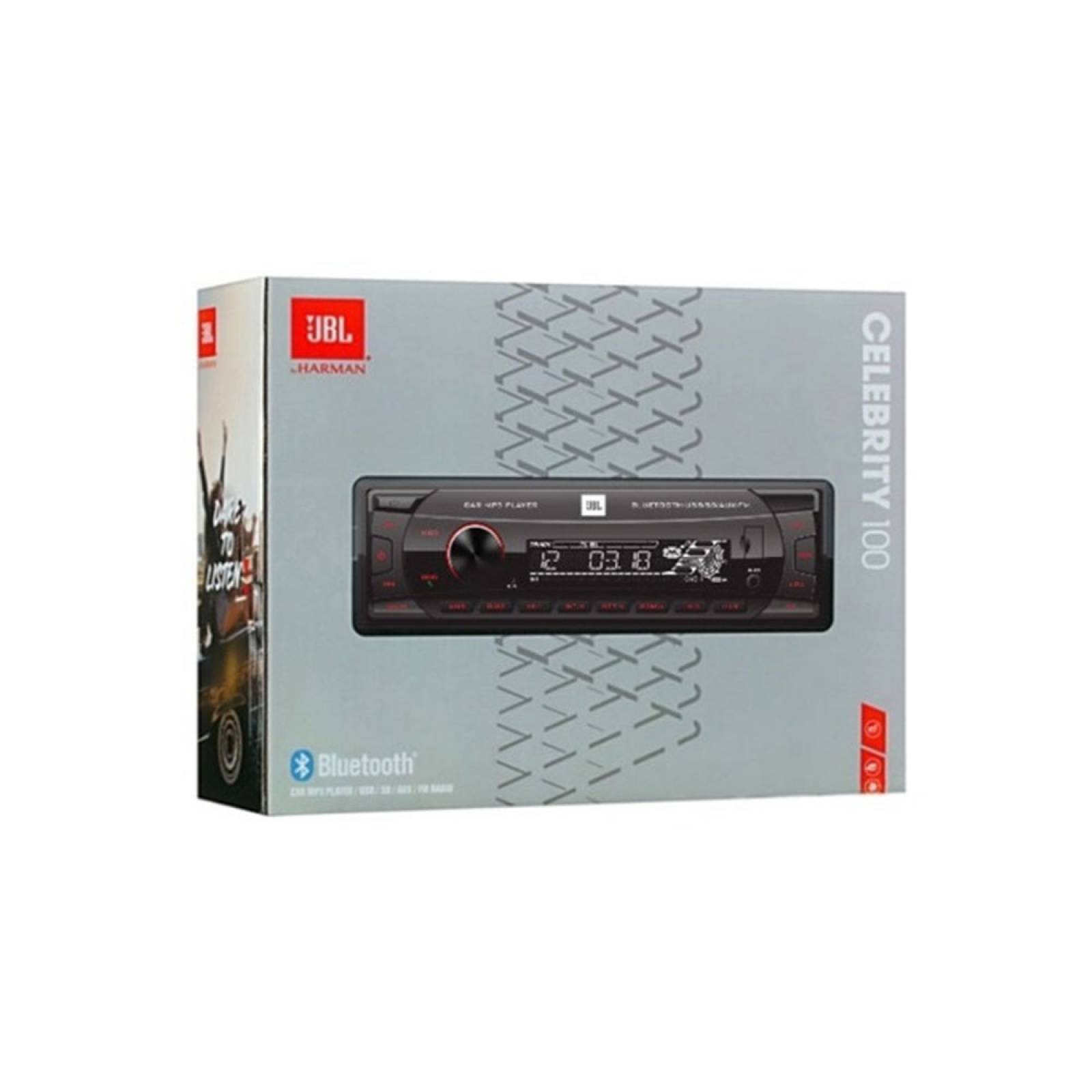 Autoestereo JBL Celebrity 100 Bluetooth USB Aux Fm MP3