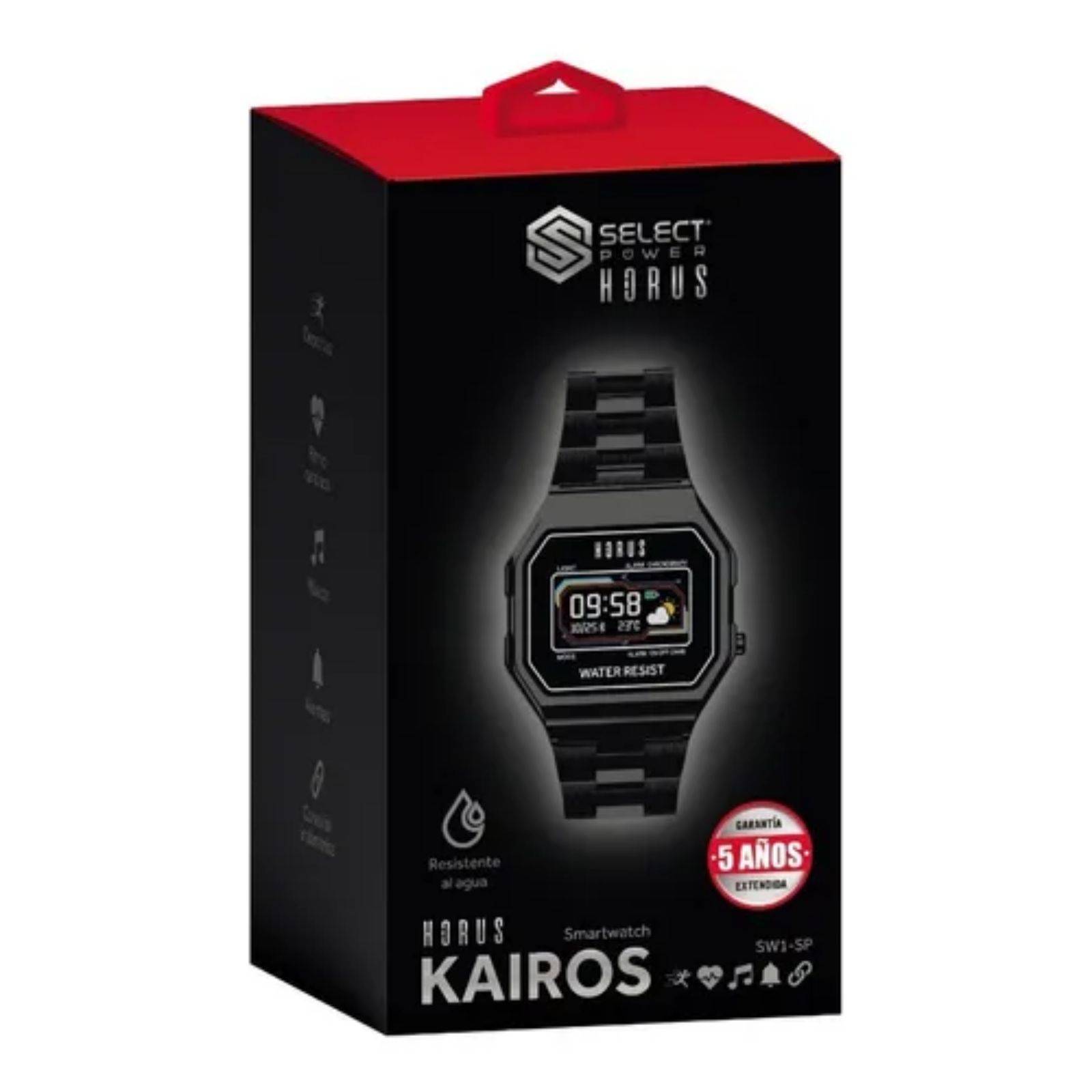 Smartwatch Bluetooth Power Horus Kairos W SPN Select Sound
