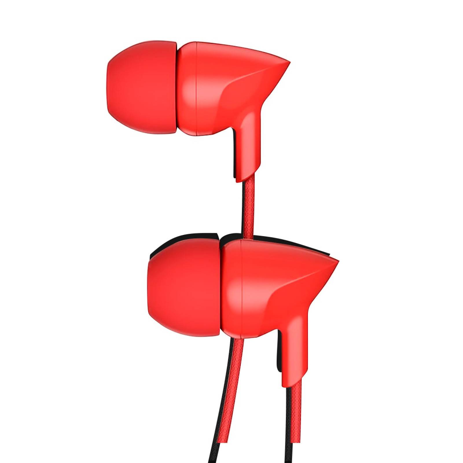 Audifonos Vmex In Ear Rojo 3 5mm Alámbricos Ergonómicos