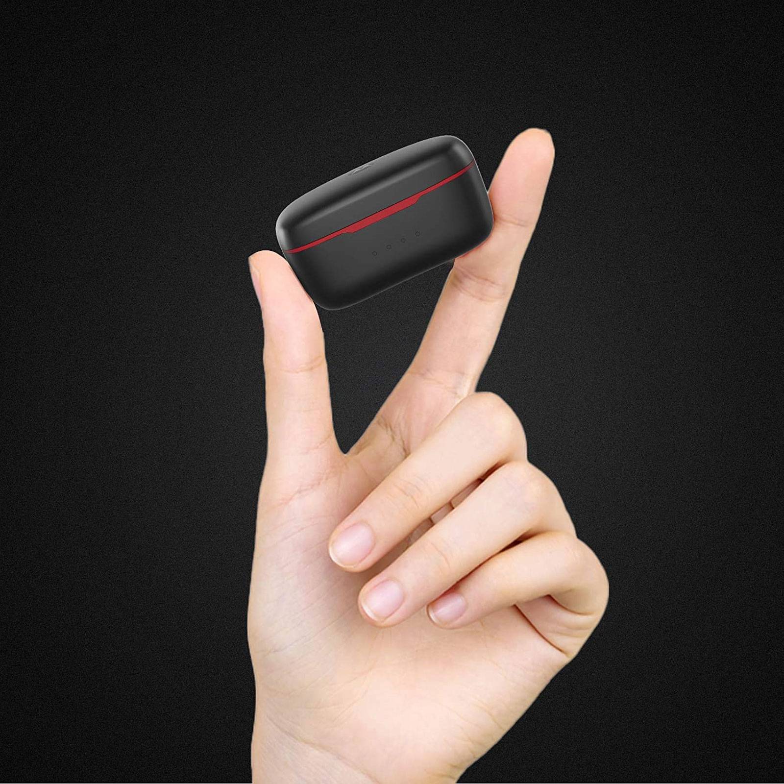 Audífonos Bluetooth Vervebuds 200 Single Negro Rojo Motorola