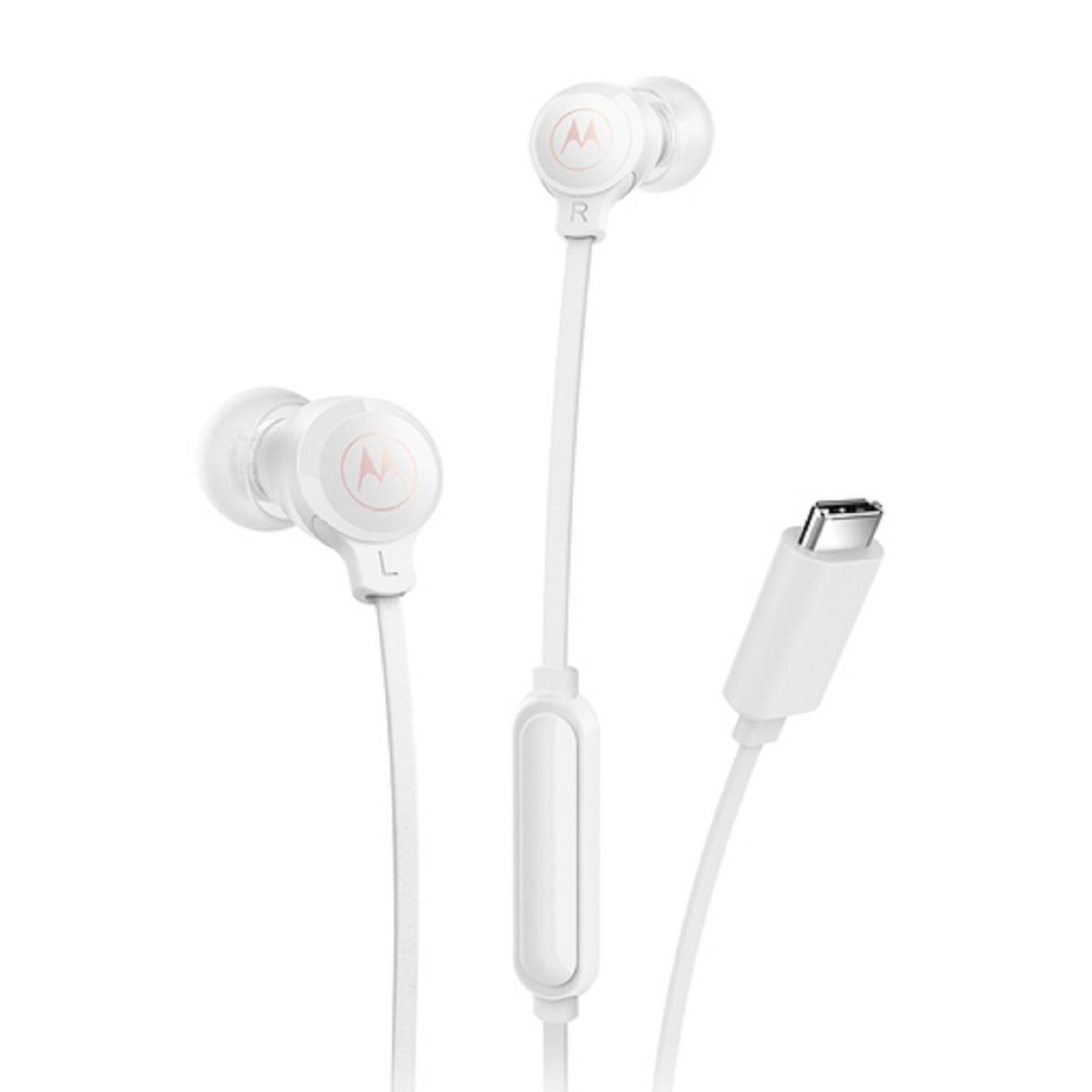 Audifonos Motorola Earbuds 3s Alámbrico In Ear Blanco 3 5mm