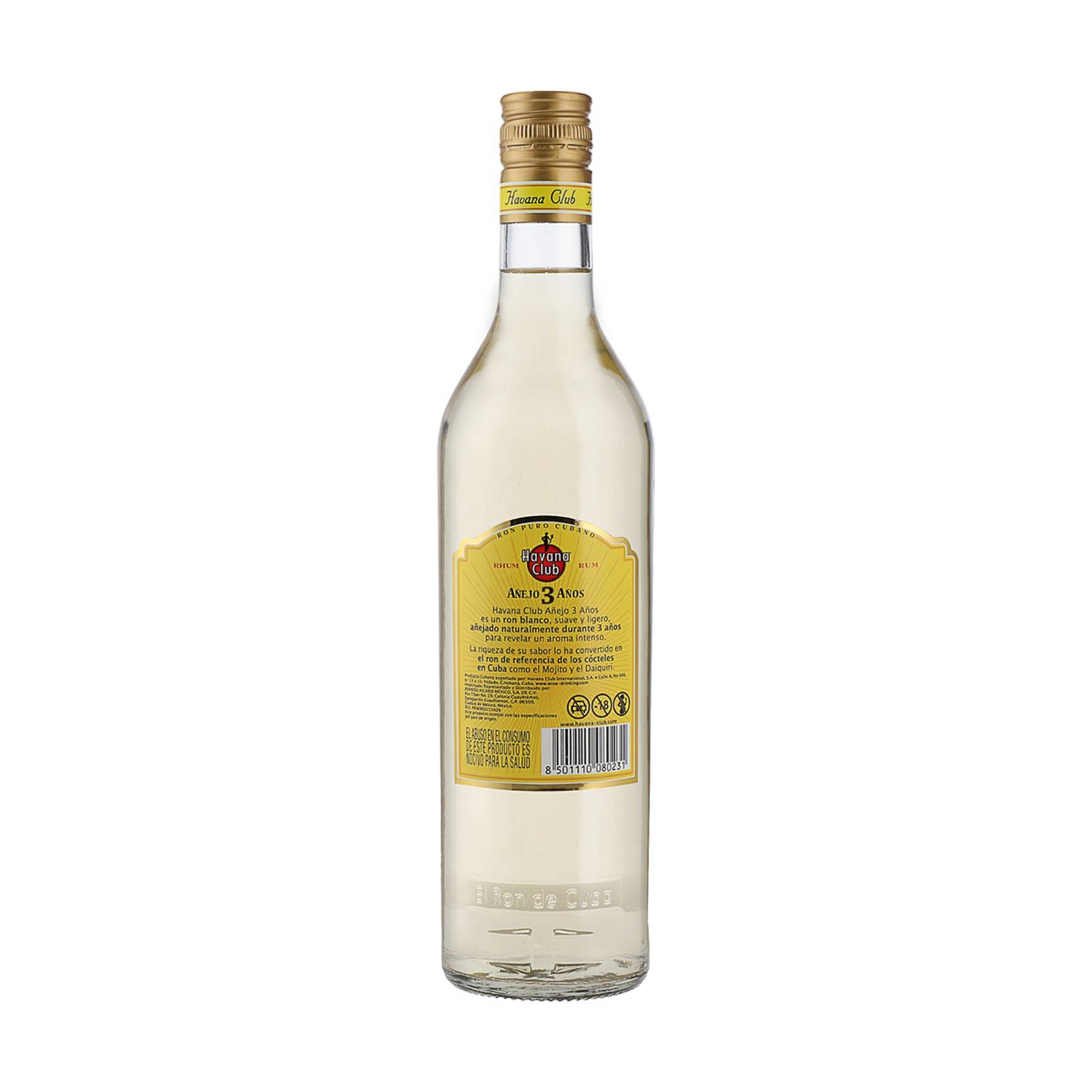 Ron Havana Club Añejo 3 Años 700 ML