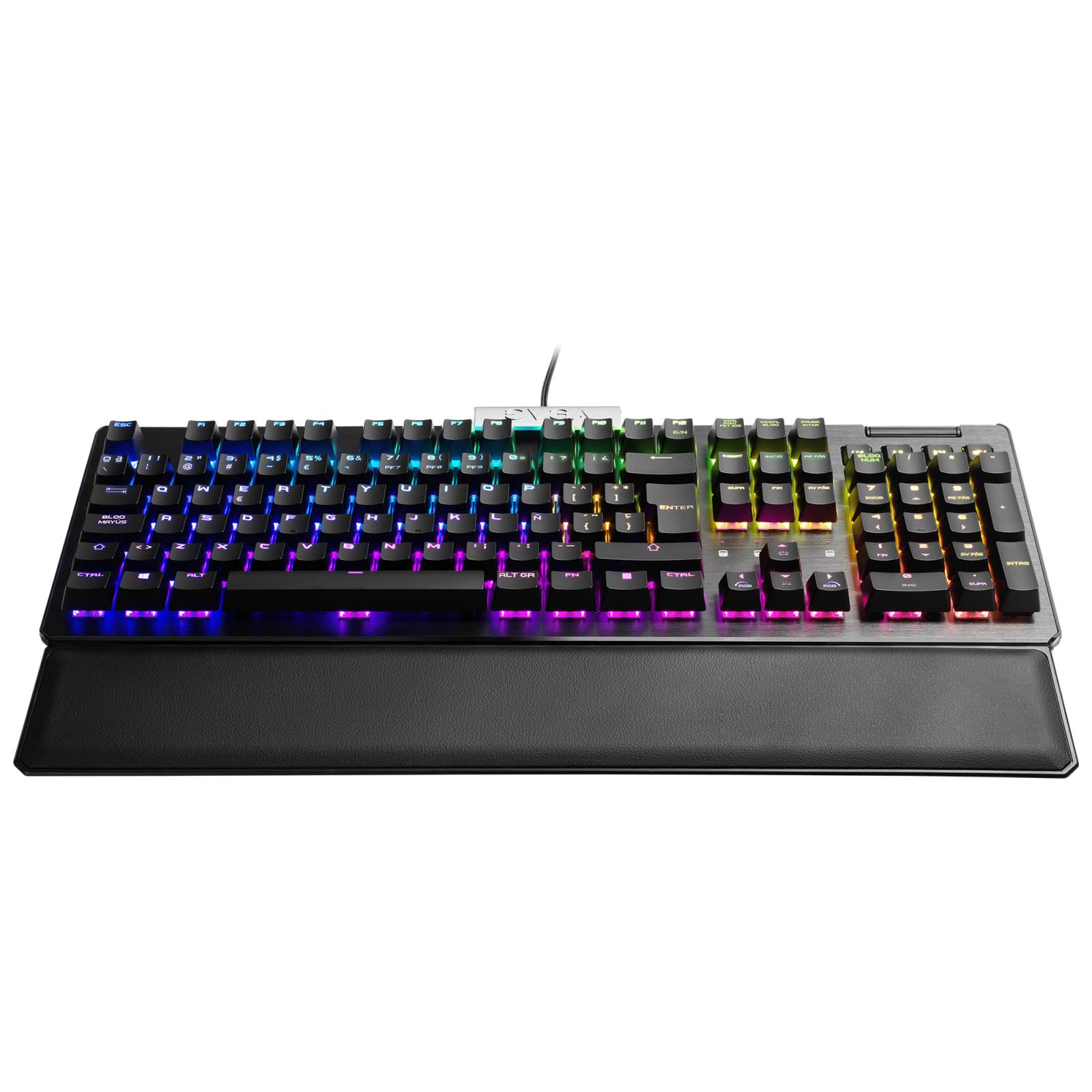 TECLADO EVGA Z15 822 W1 15SP K2 RGB HOT SWAP USB 3 2 4000HZ