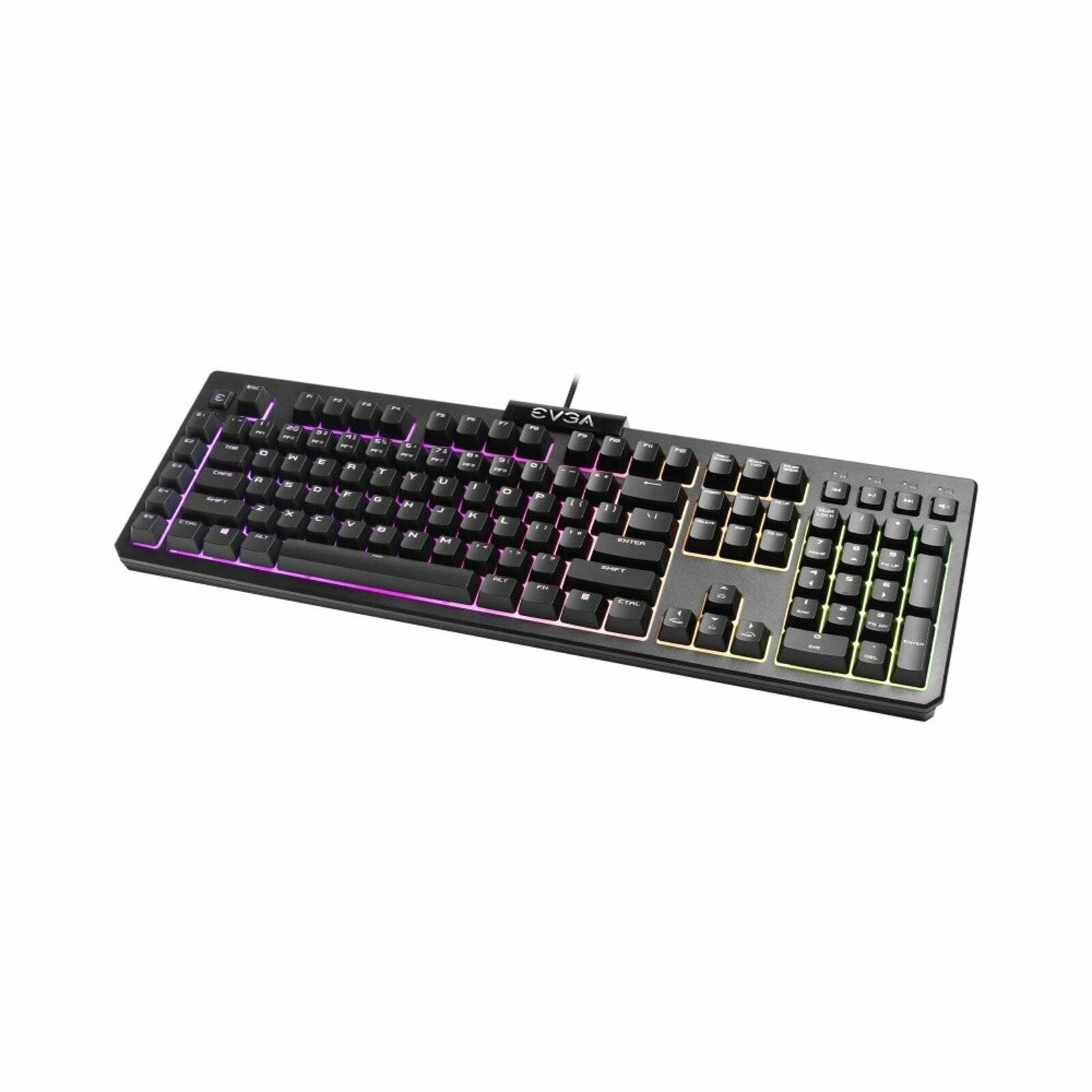 Teclado EVGA Z12 834 W0 12SP K2 RGB MEMBRANA USB 2 0 IP32 MULTIMEDIA