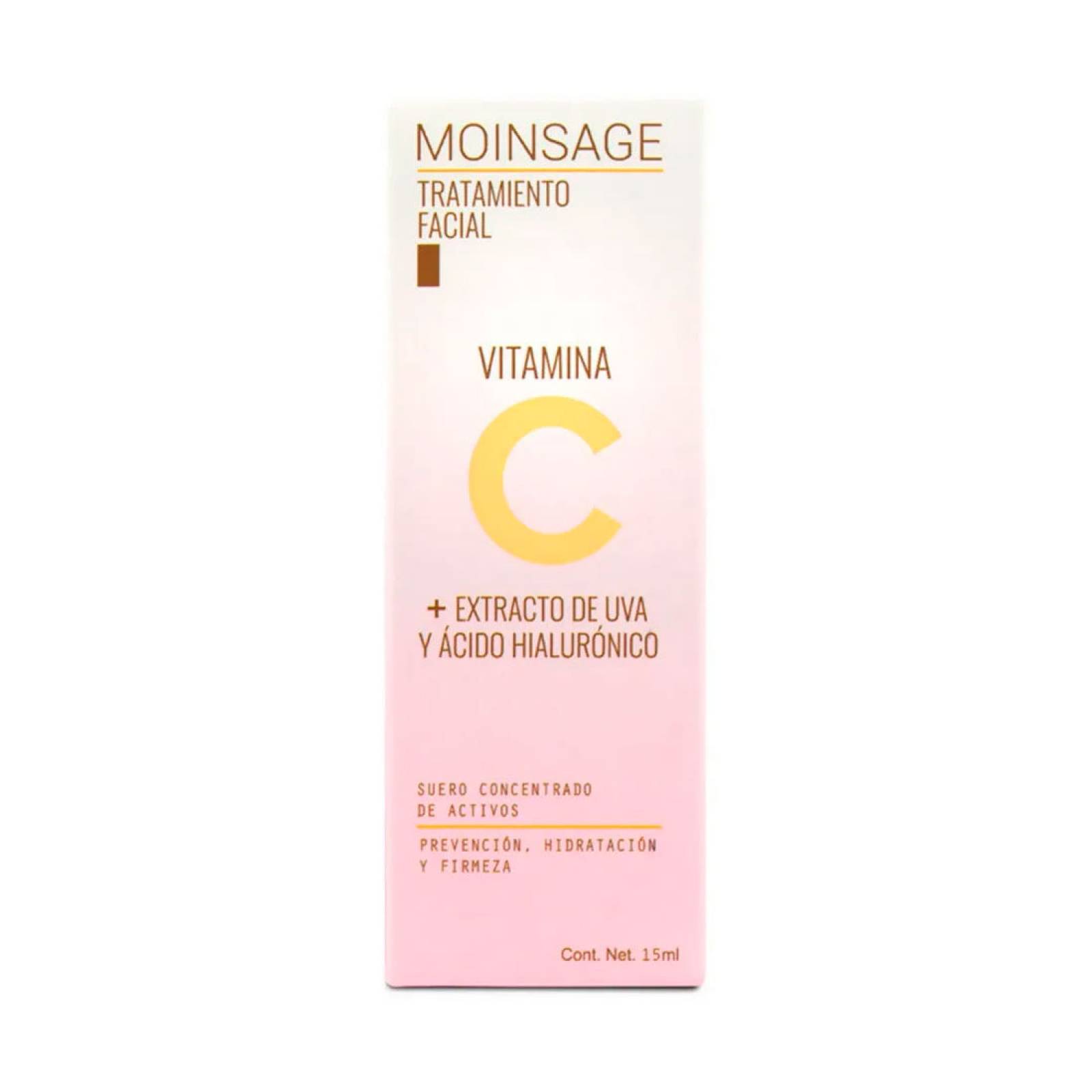Serum Facial Vitamina C Extracto de Uva 15ml Moinsage