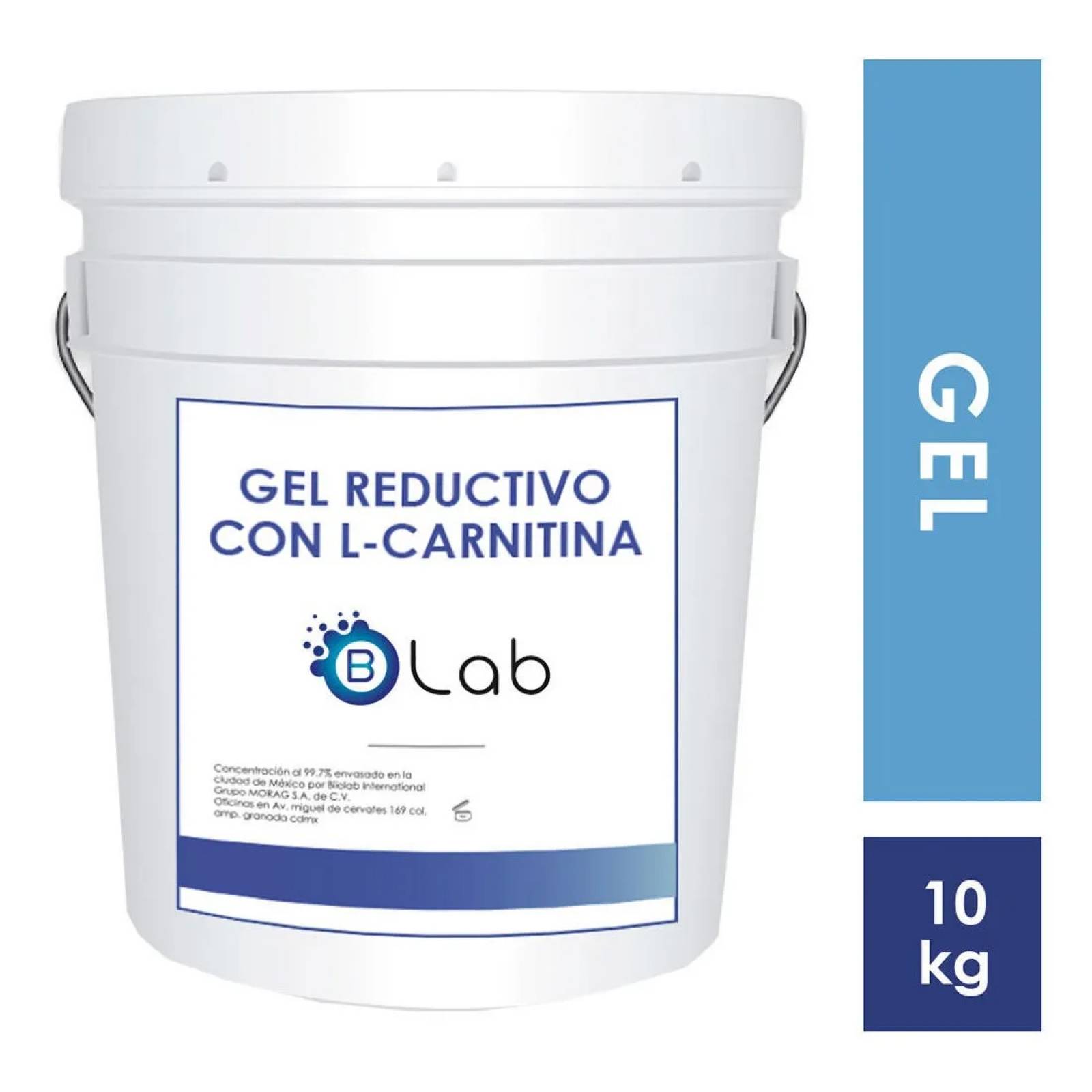 Gel Conductor Premium Carnitina Reduce Reafirma 10 Kg Biolab