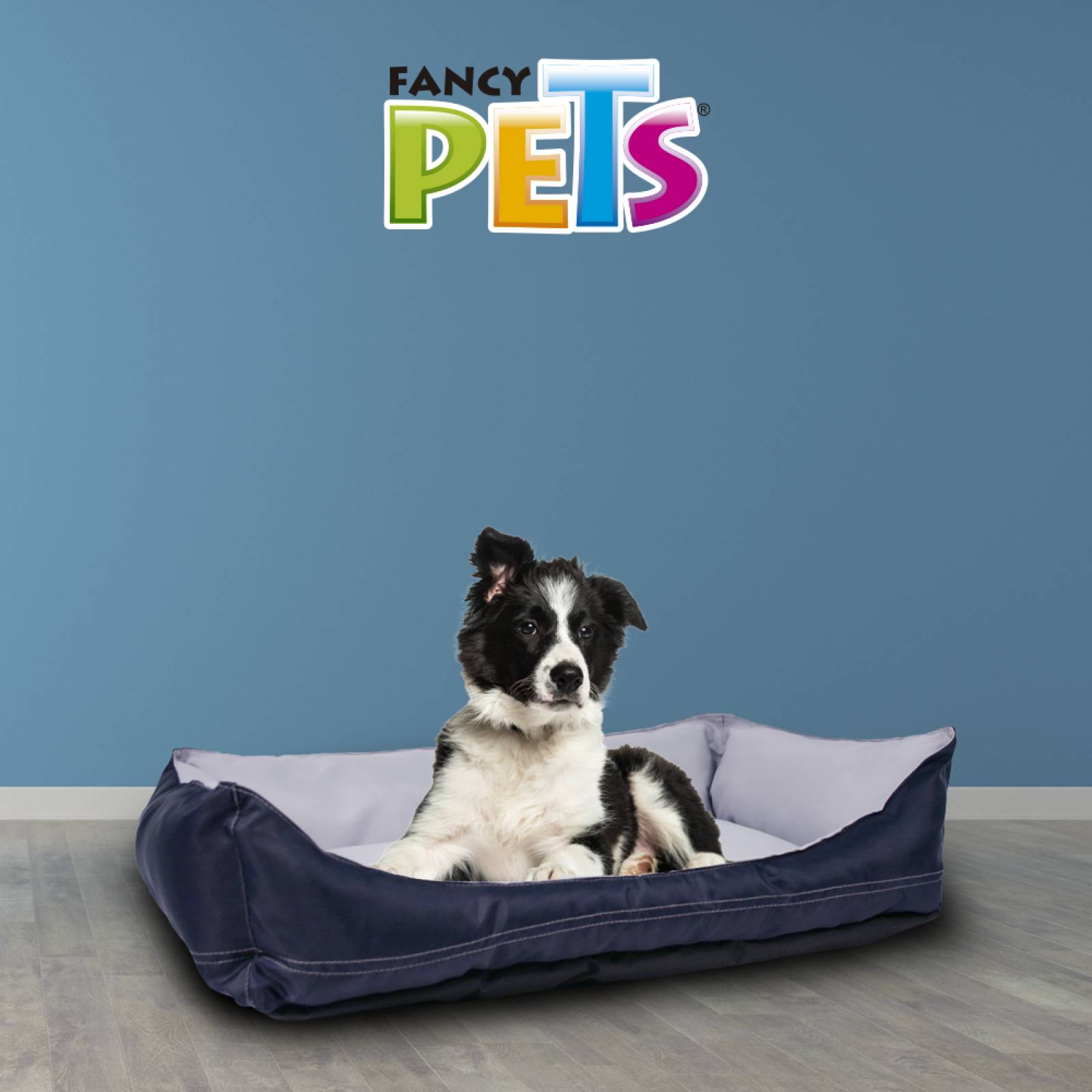 Cama de Tela Perros Raza Chica Acolchonada Cafe Fancy Pets
