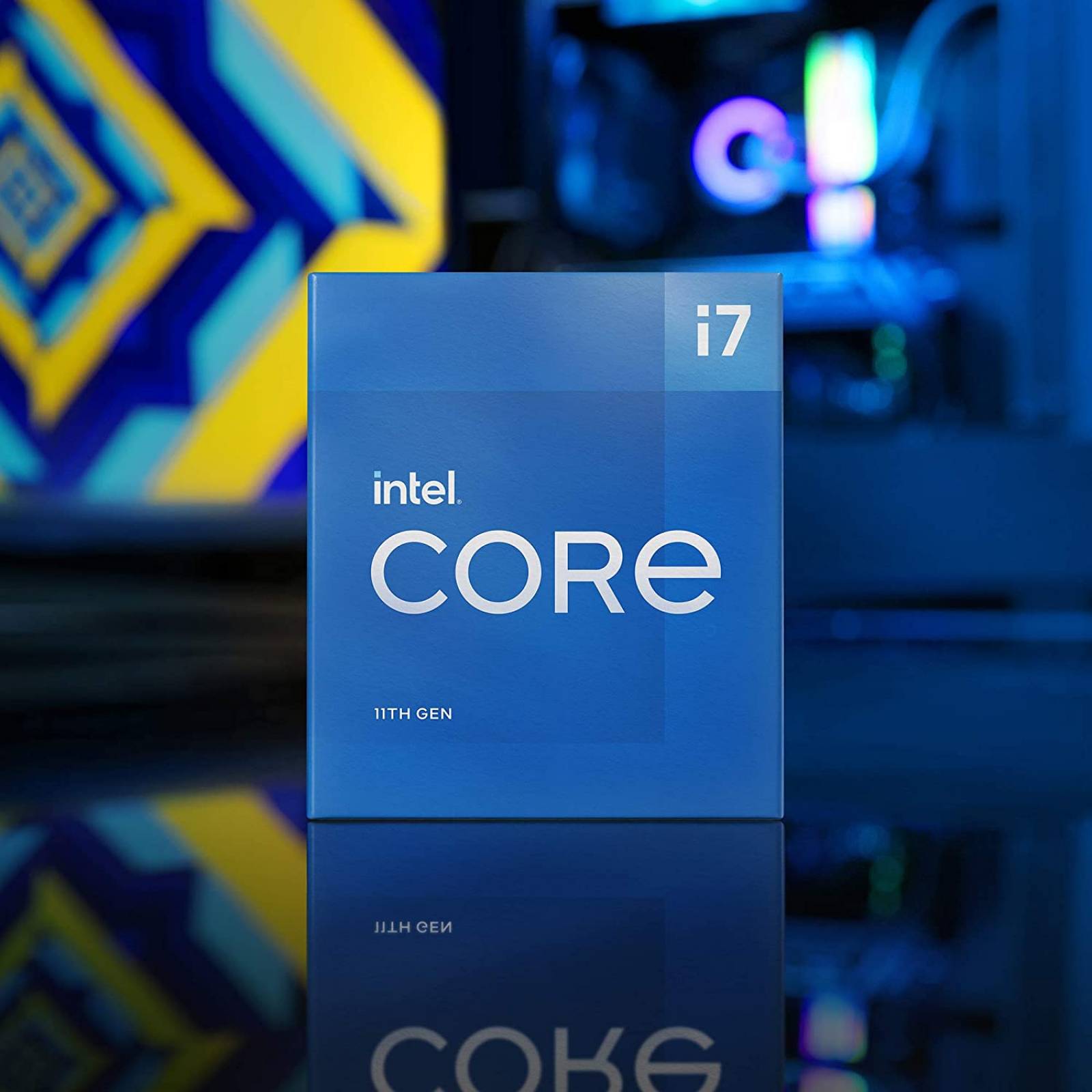 Intel Procesador Core i7 11700 para Equipos de sobremesa de 8 núcleos hasta 4 9 GHz LGA1200 Serie 500 y selecto chipset 
