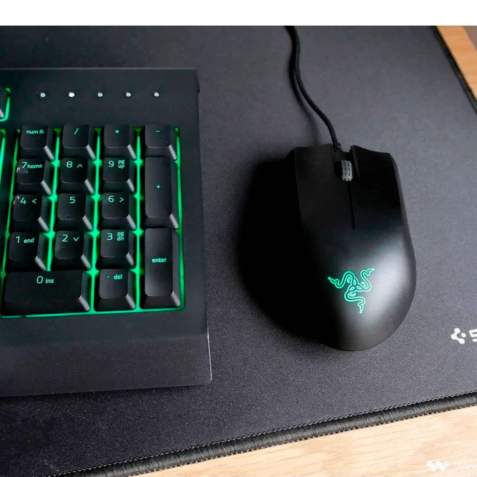 Mouse Gamer Abyssus Essential RGB Sensor Optico Razer