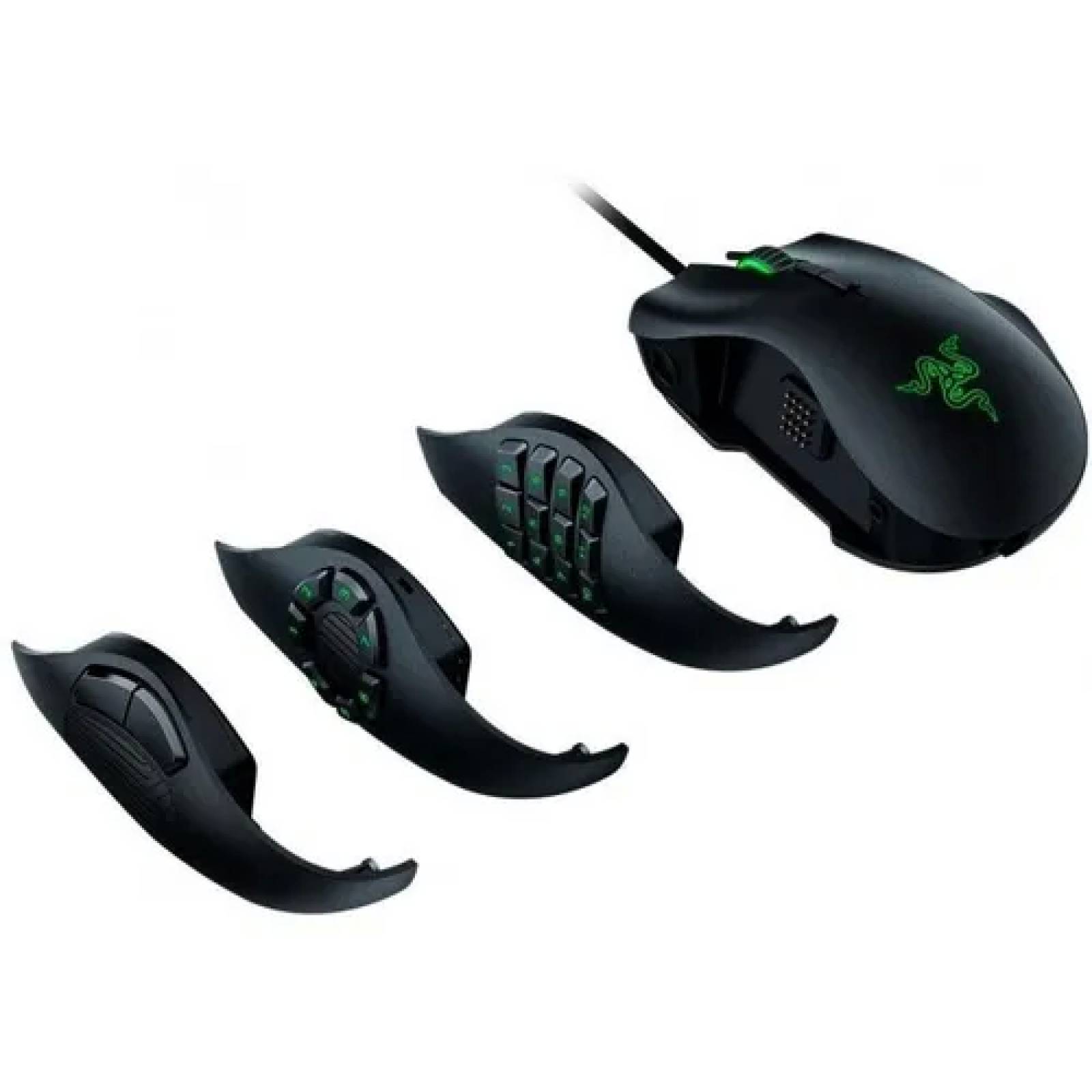 Mouse Gamer Naga Trinity Placa Intercambiable Razer