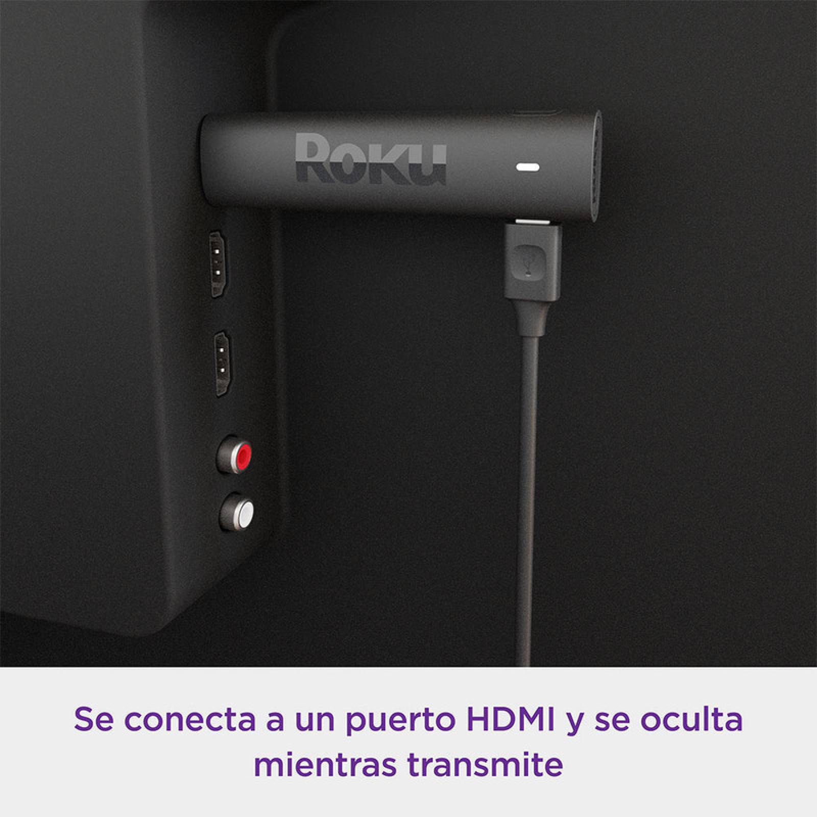 Roku TV Streaming Stick 4k HDR Inalámbrico ROK3820MX