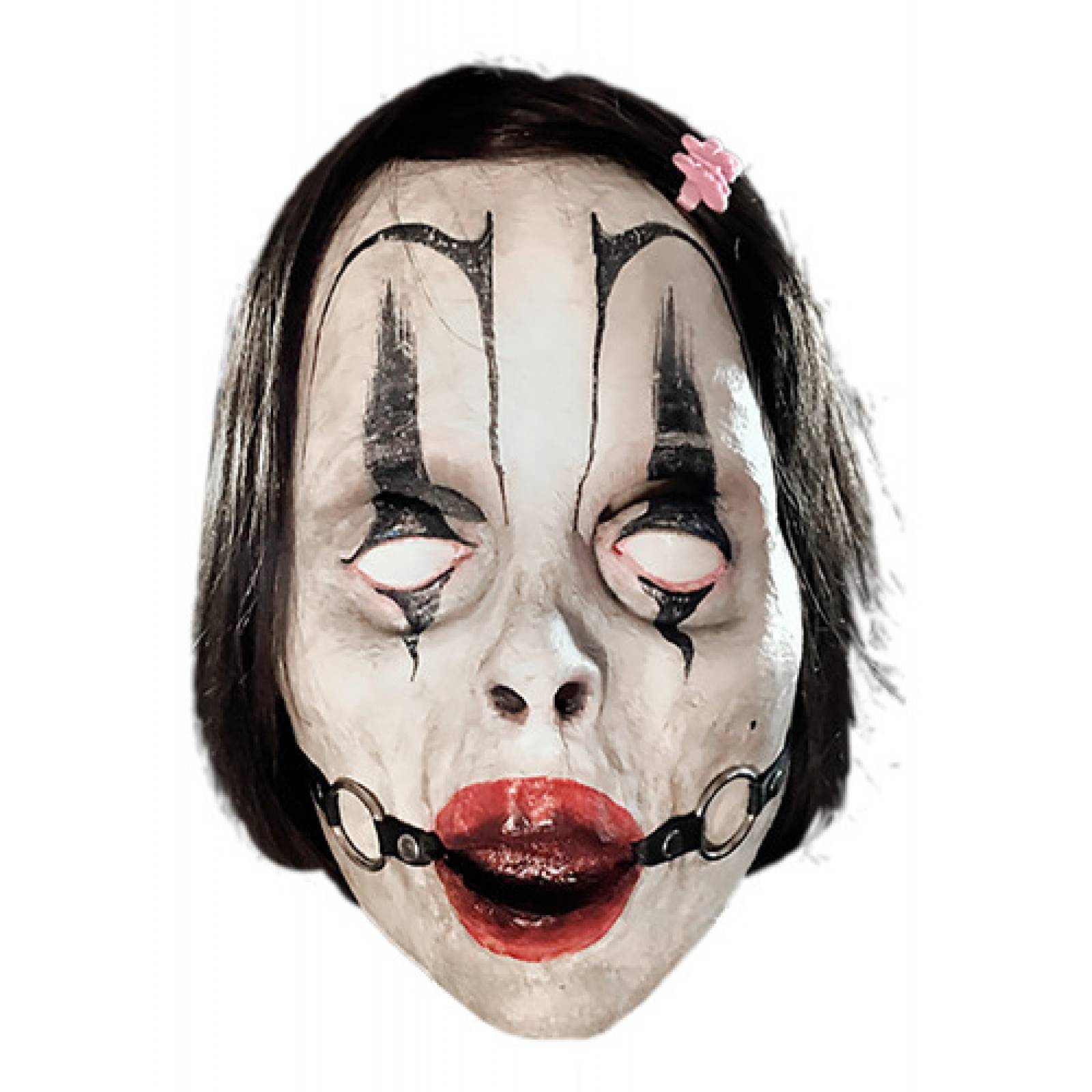 Máscara Halloween De Ball Gag Ahs Terror Látex