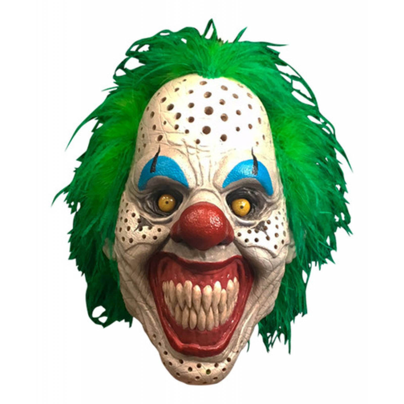 Máscara Halloween De Holes El Payaso Ahs Terror Látex