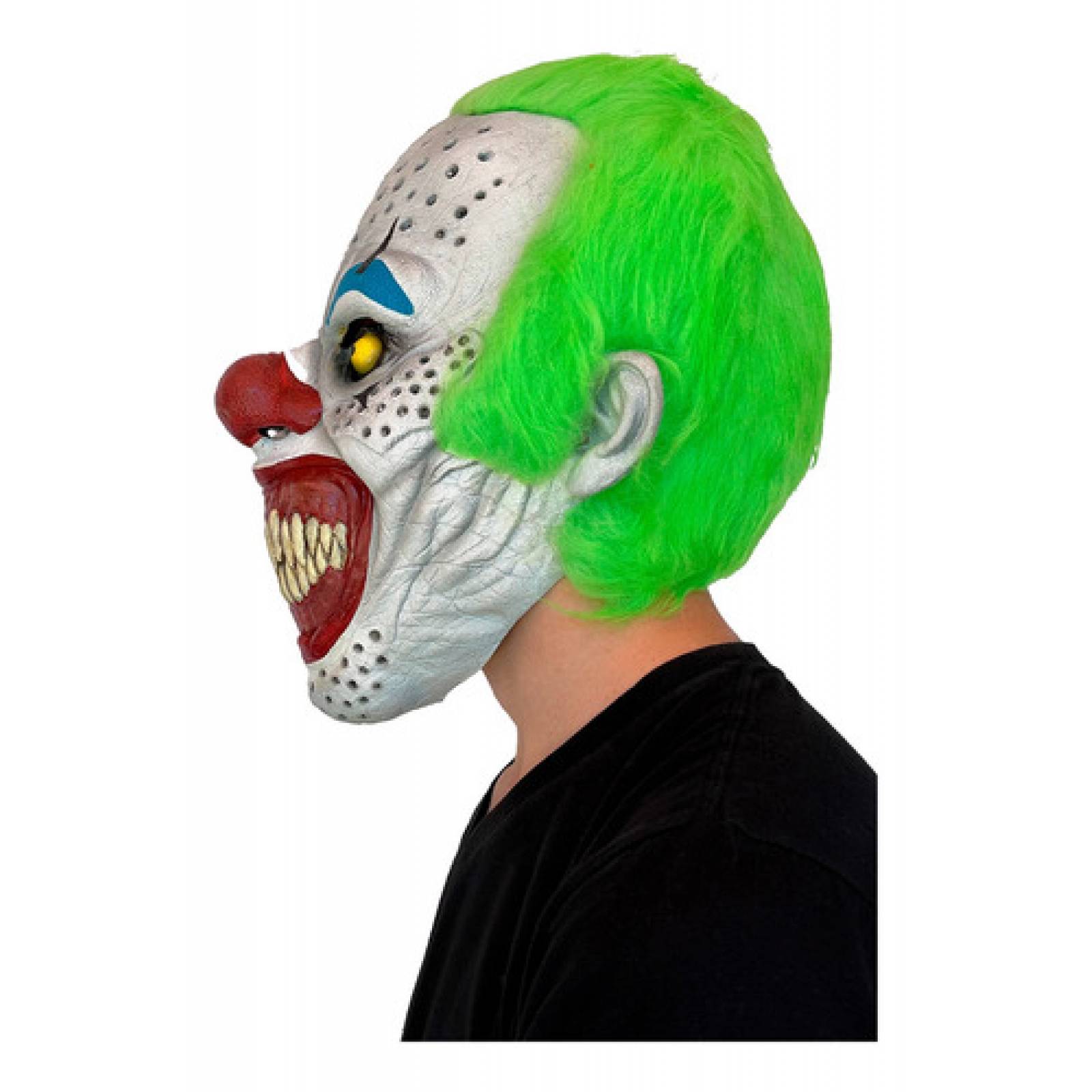 Máscara Halloween De Holes El Payaso Ahs Terror Látex
