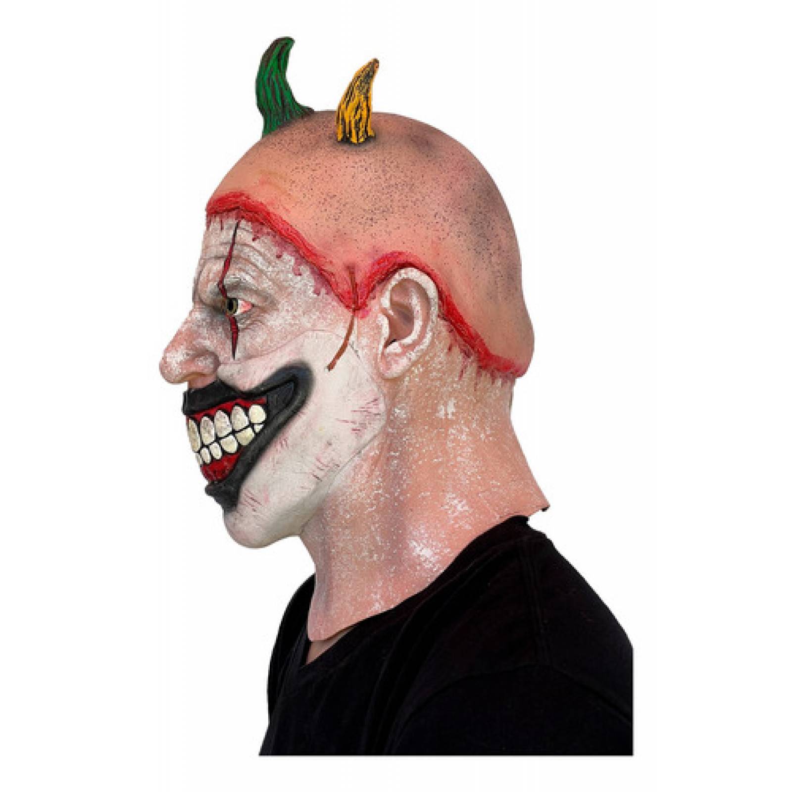 Máscara Halloween De Twisty El Payaso Ahs Terror Látex