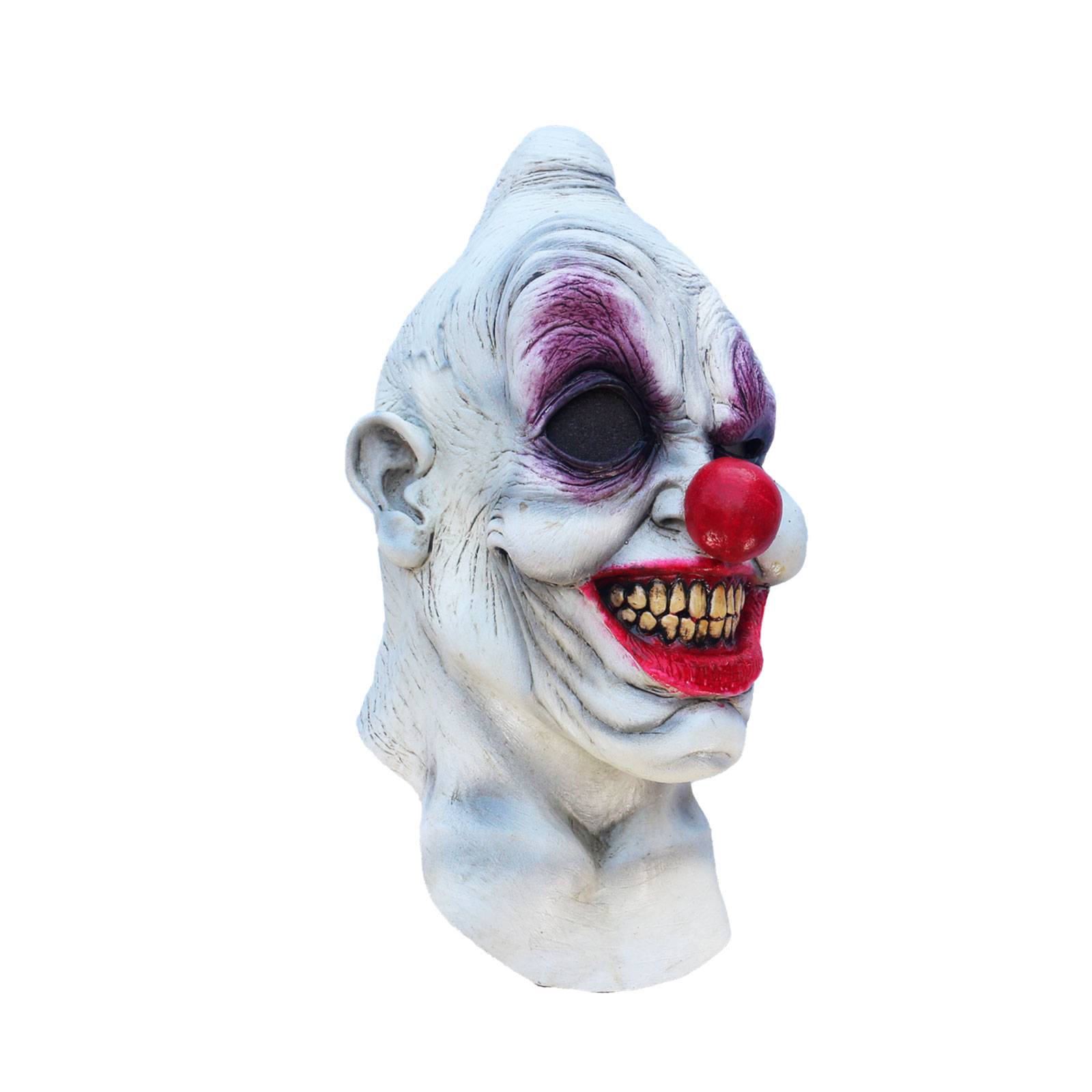 Máscara para Halloween Payaso Ojo Loco Látex Horror