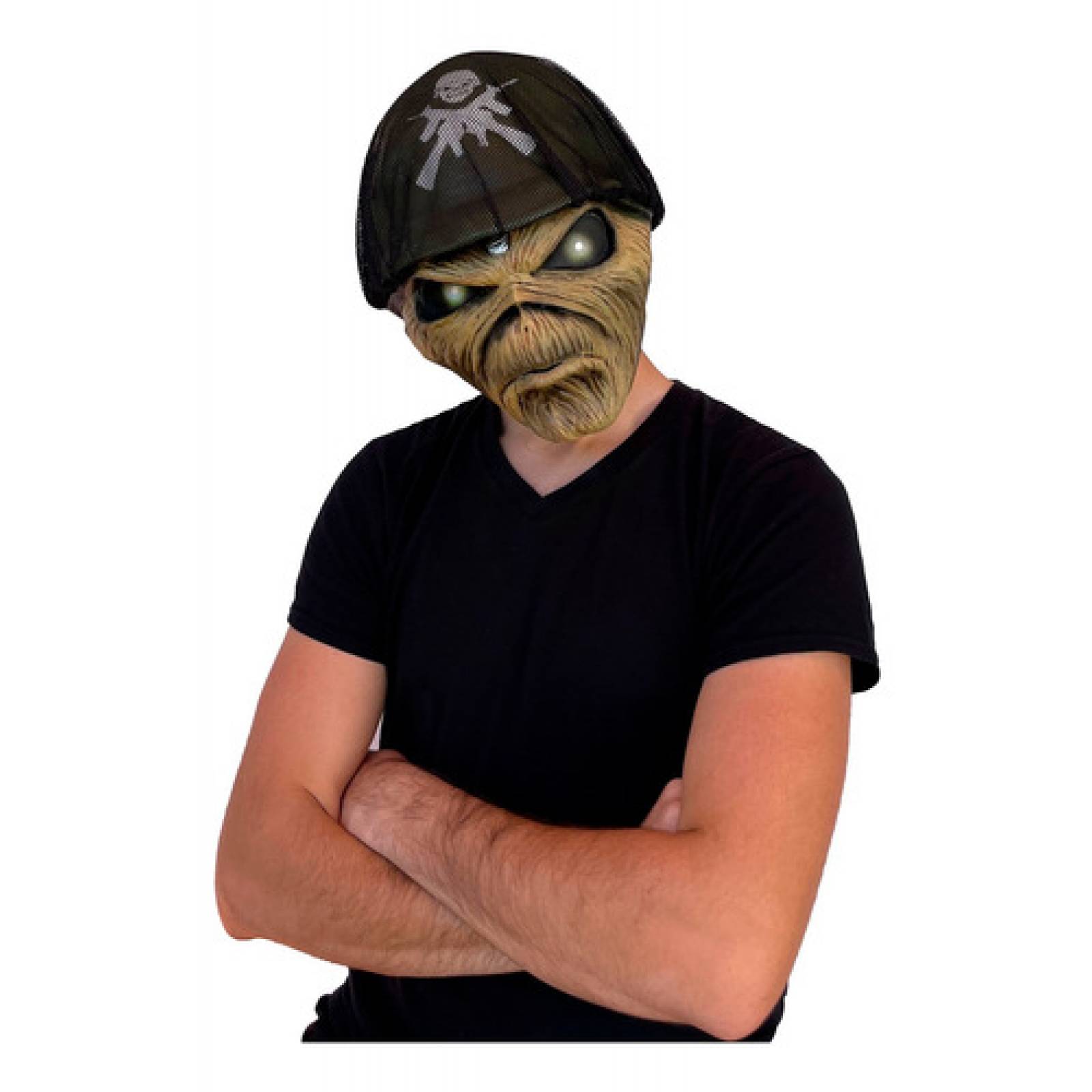 Máscara Halloween Iron Maiden Eddie A Matter Of Time Látex