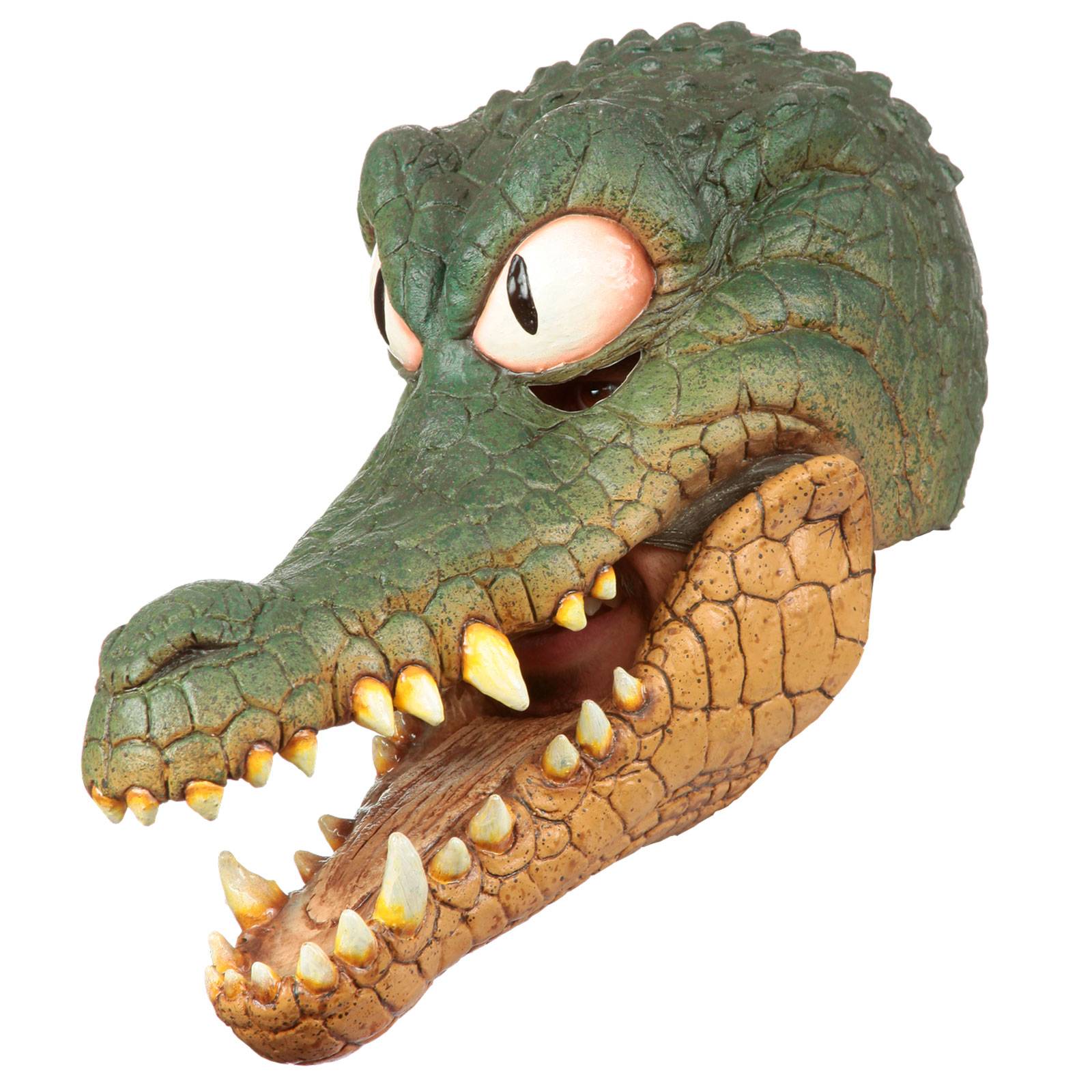 Máscara de Halloween Cocodrilo Feroz Látex Terror