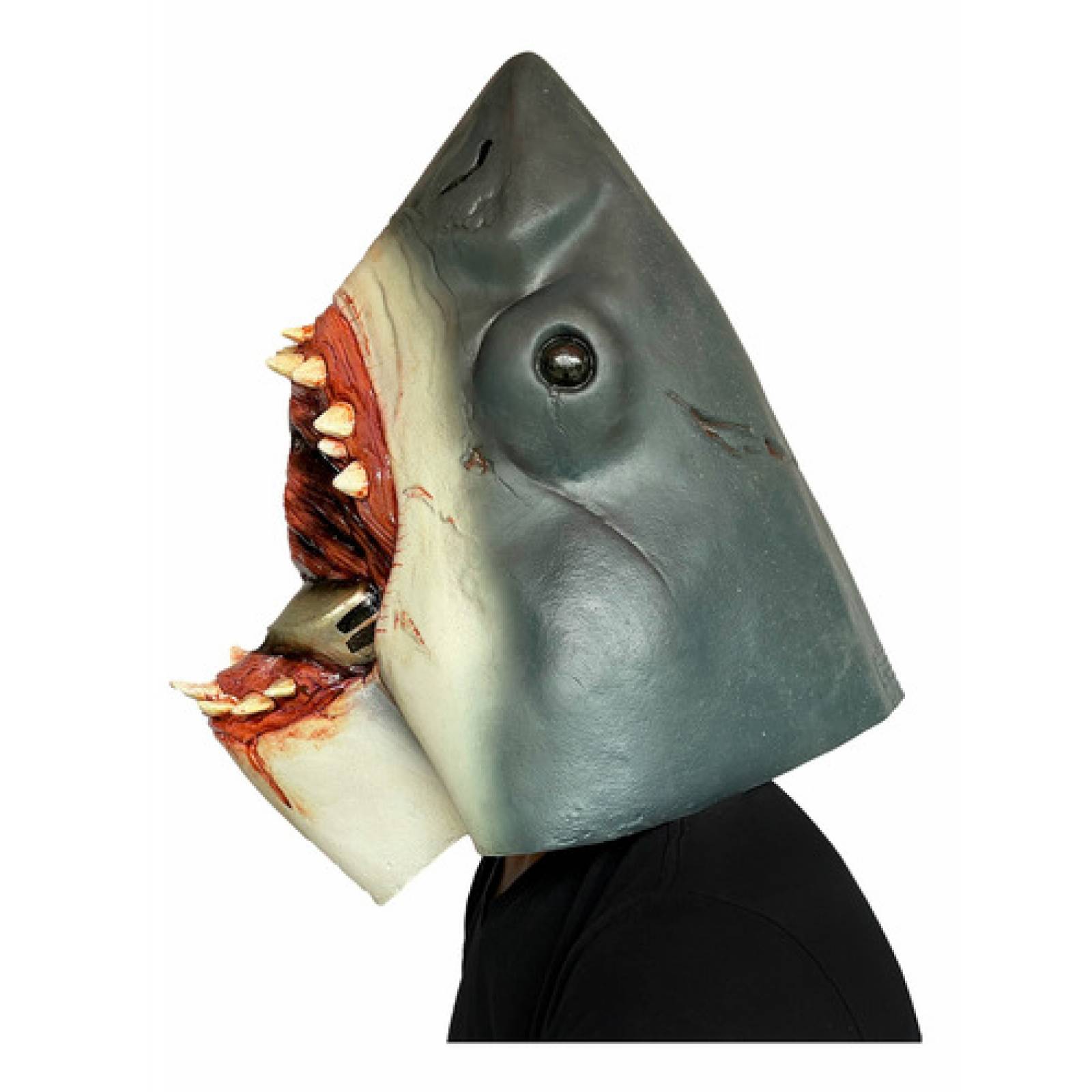 Máscara Para Halloween Tiburón Jaws Terror Látex