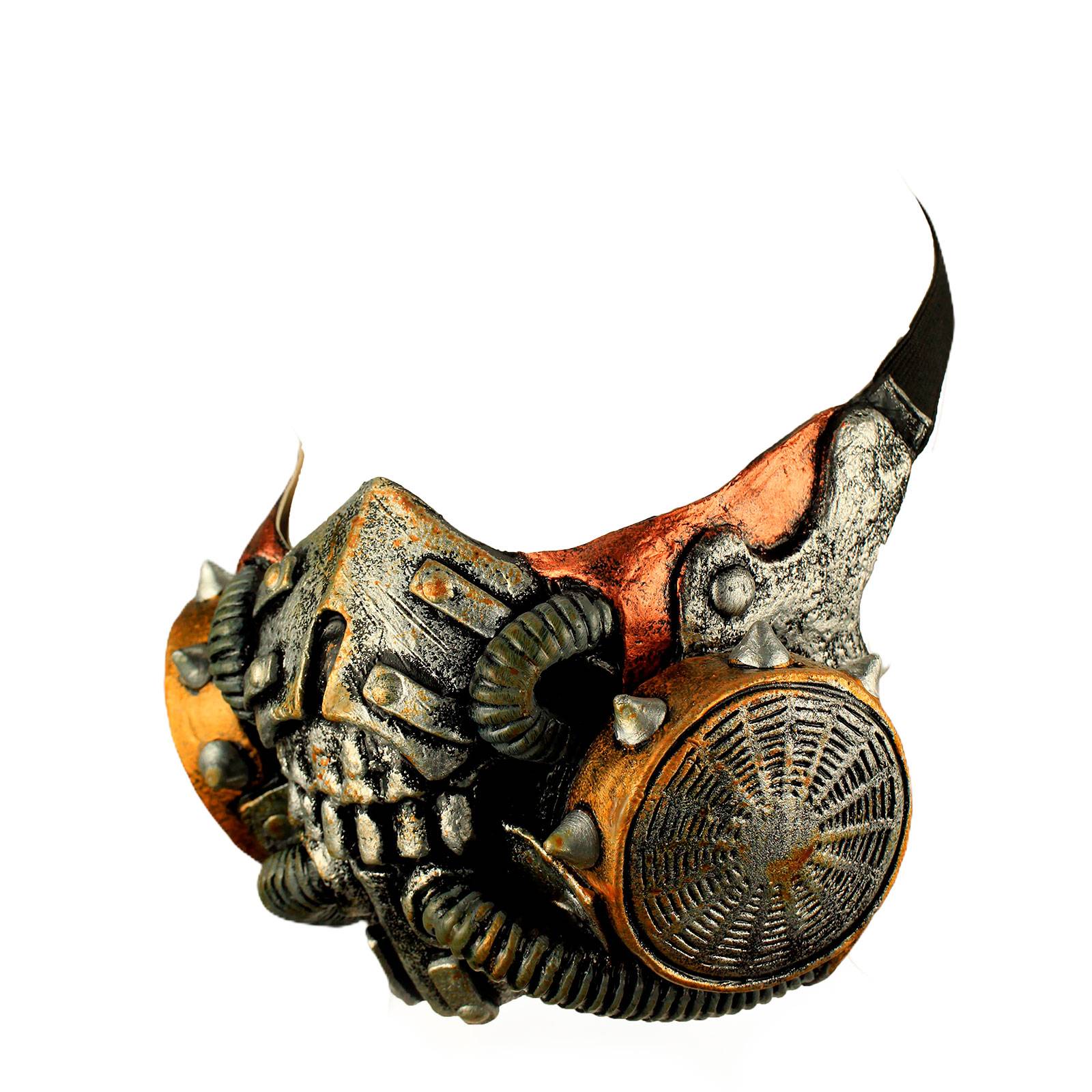 Máscara para Halloween Bozal Post Apocalíptico Látex Horror