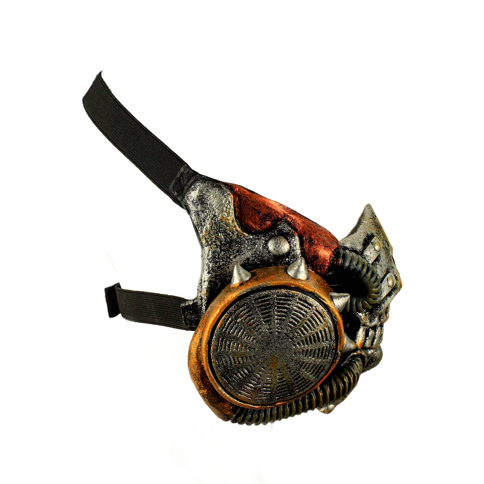 Máscara para Halloween Bozal Post Apocalíptico Látex Horror