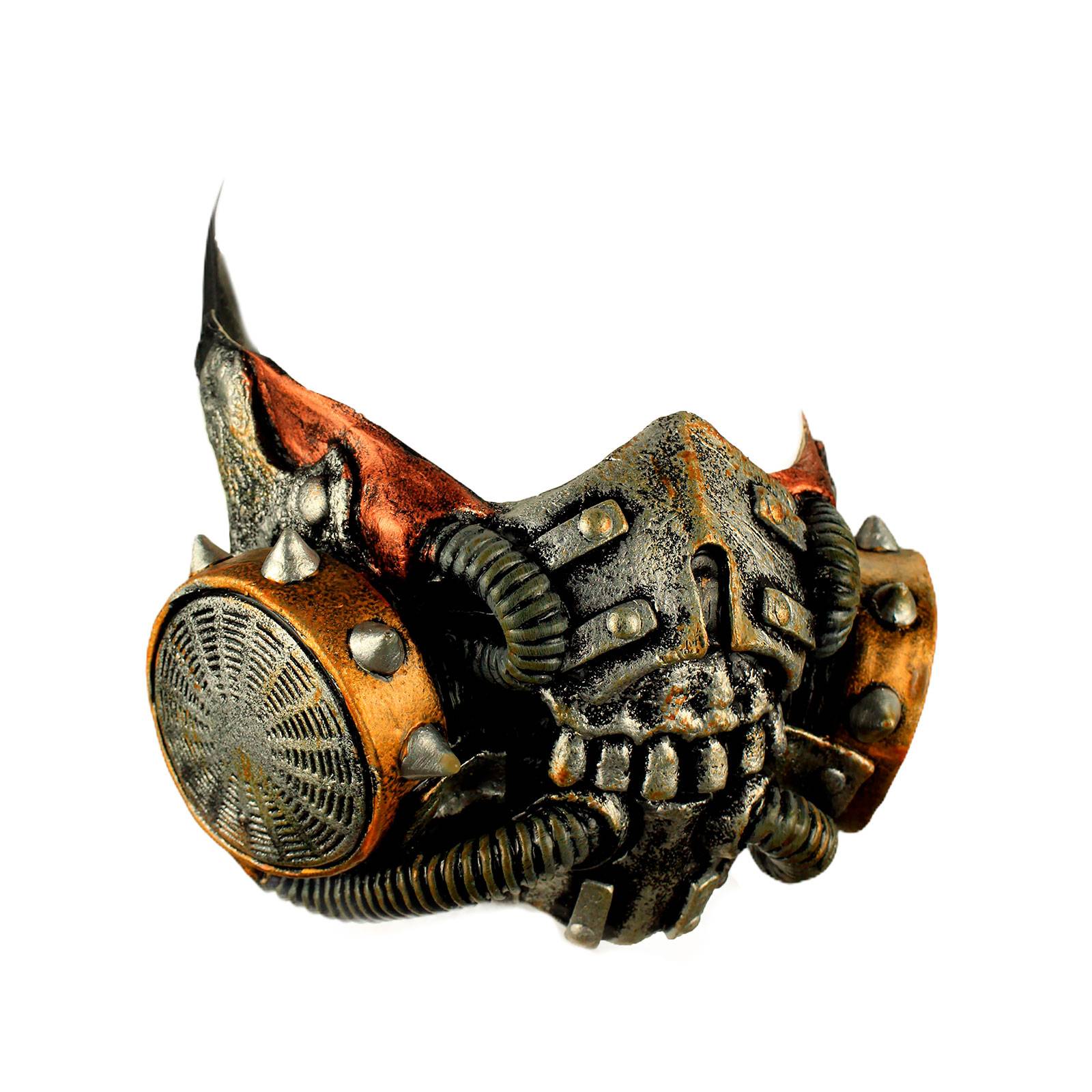 Máscara para Halloween Bozal Post Apocalíptico Látex Horror