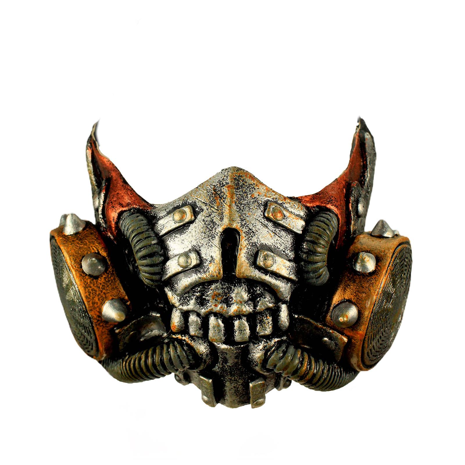 Máscara para Halloween Bozal Post Apocalíptico Látex Horror